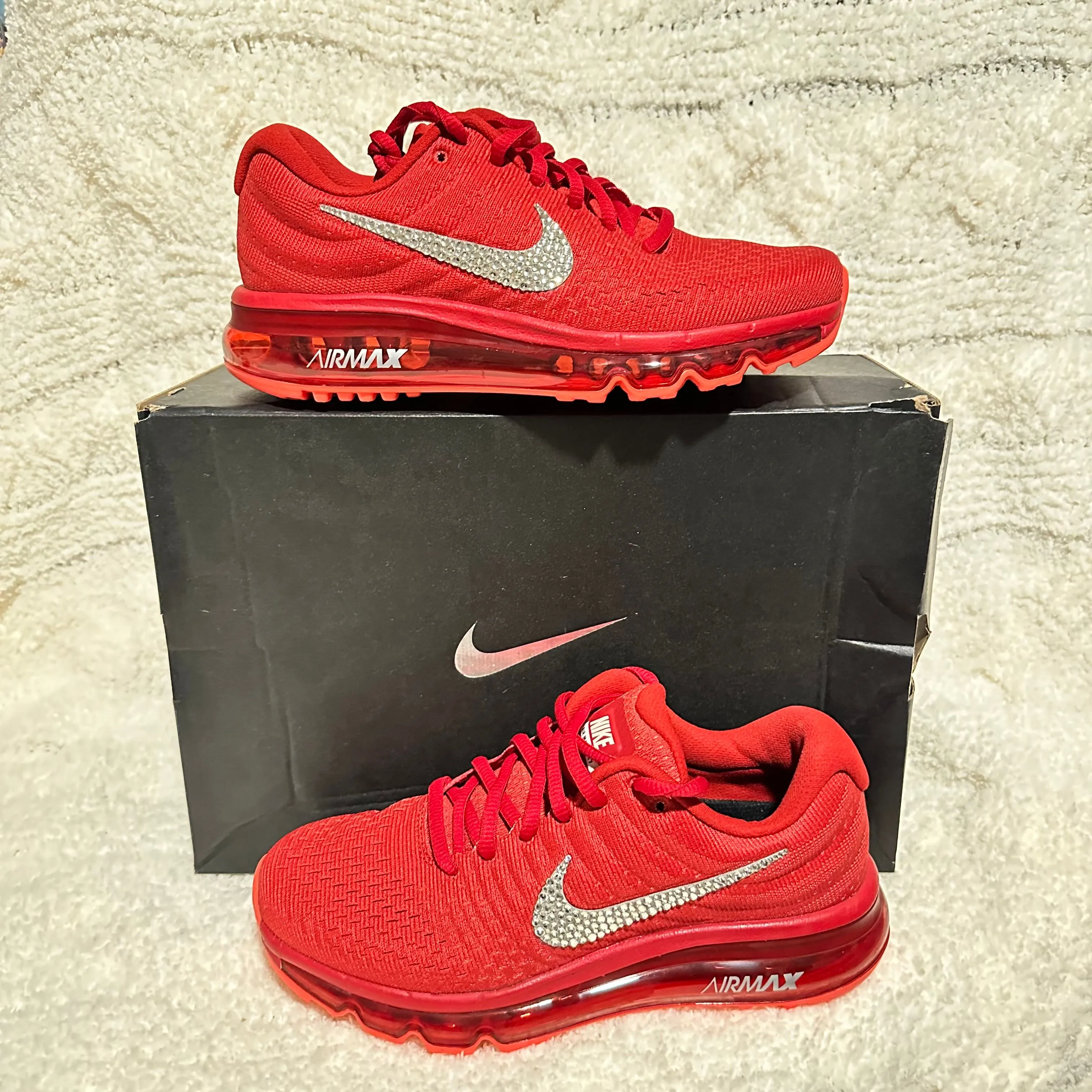 nike air max 2017 womens red