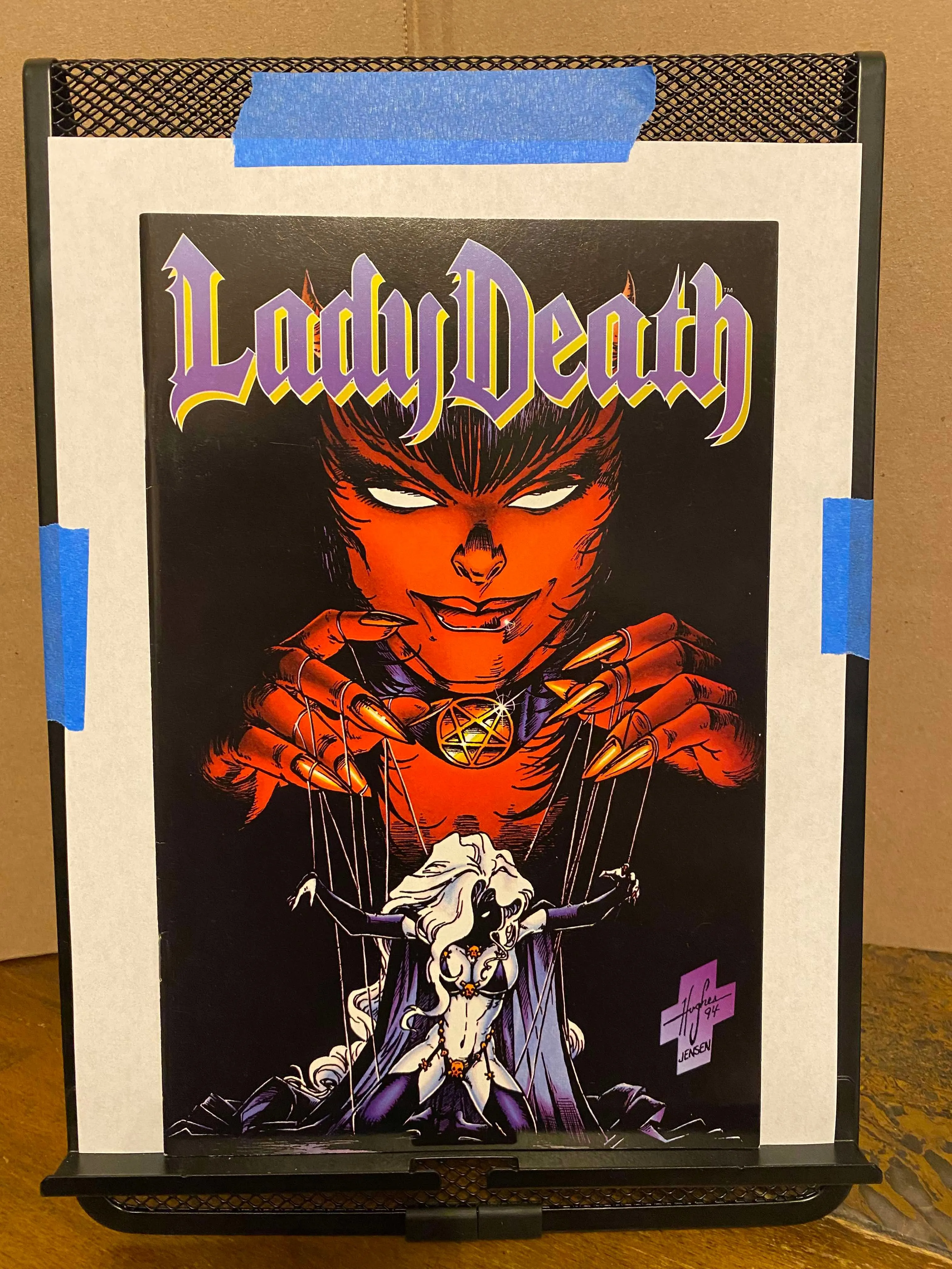 Product image for 3 Lady Death II: Between Heaven and Hell (1995) Chaos Comic Steven Hughes Cover