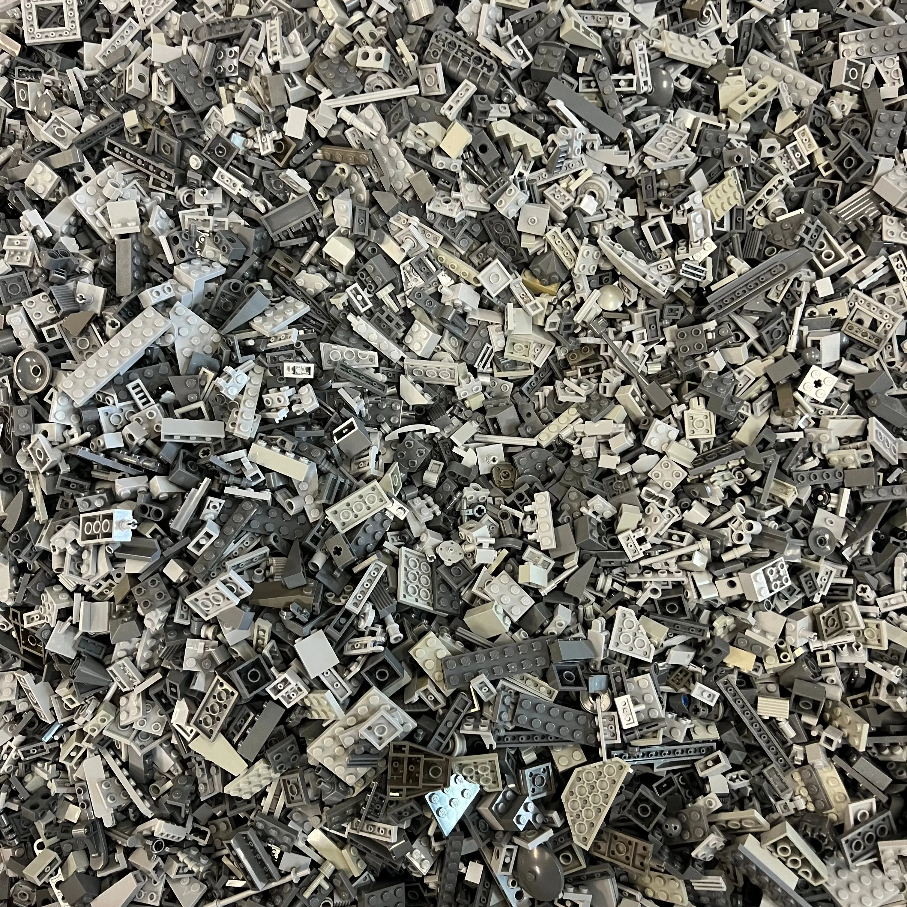 Product image for Bulk Gray LEGO Parts 2 Pounds