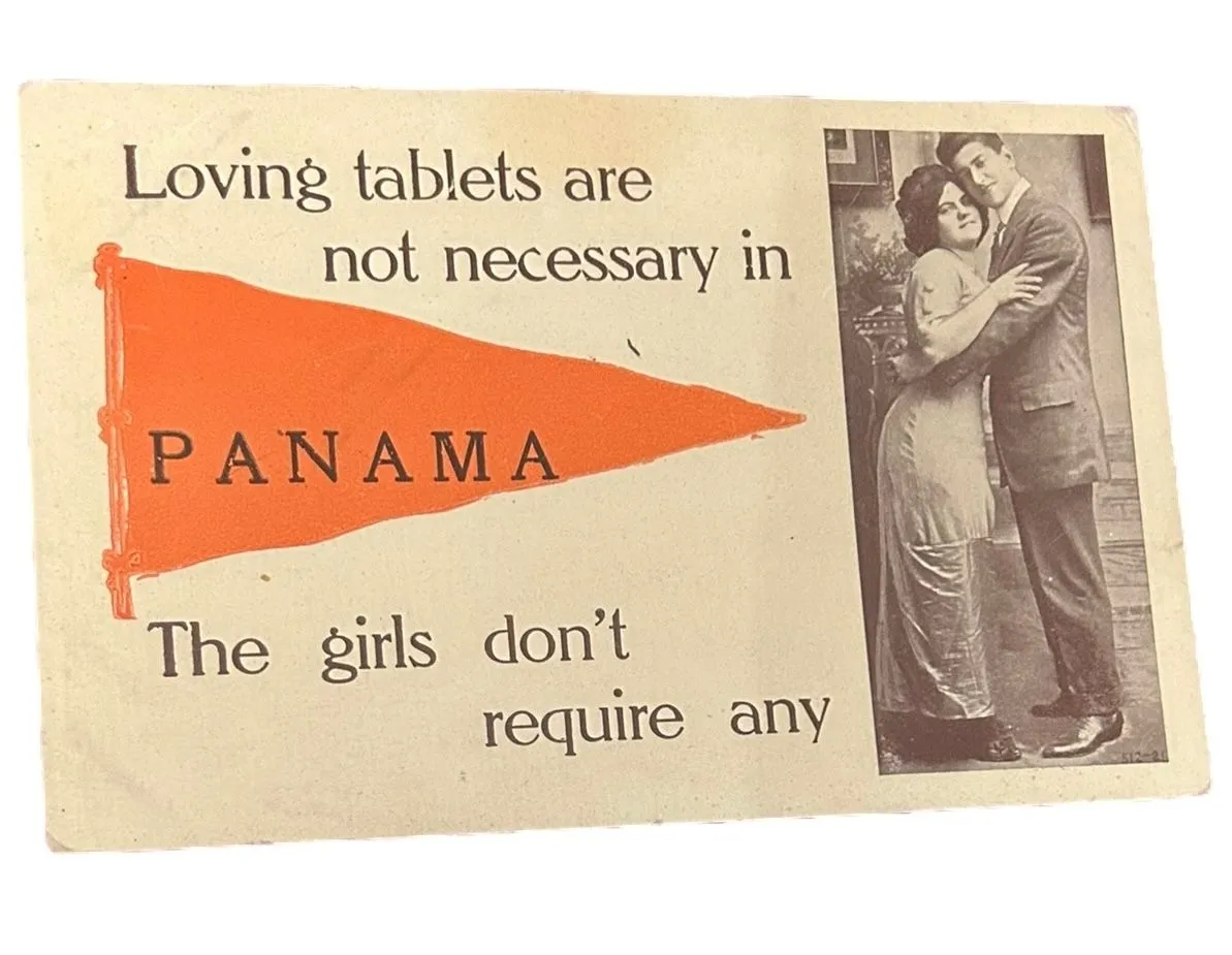 Product image for Panama Girls Postcard
