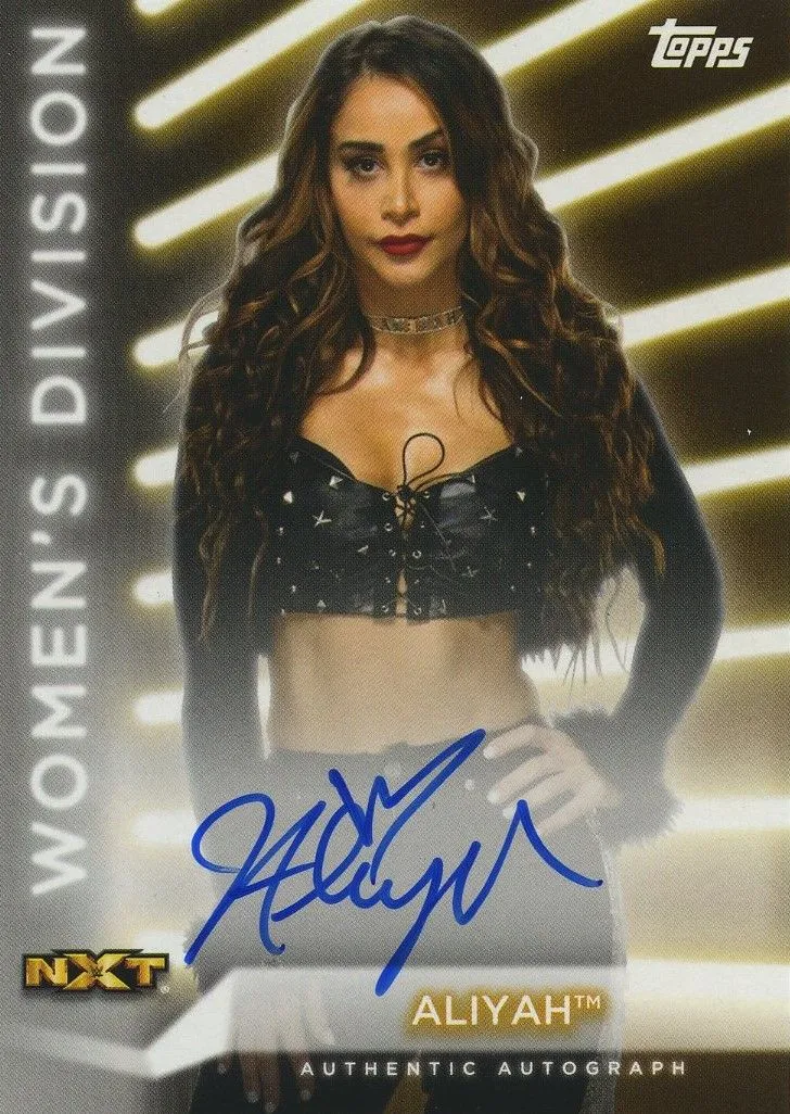 Product image for 2021 Topps Woman's Division Autograph Aliyah A-AL #030/199