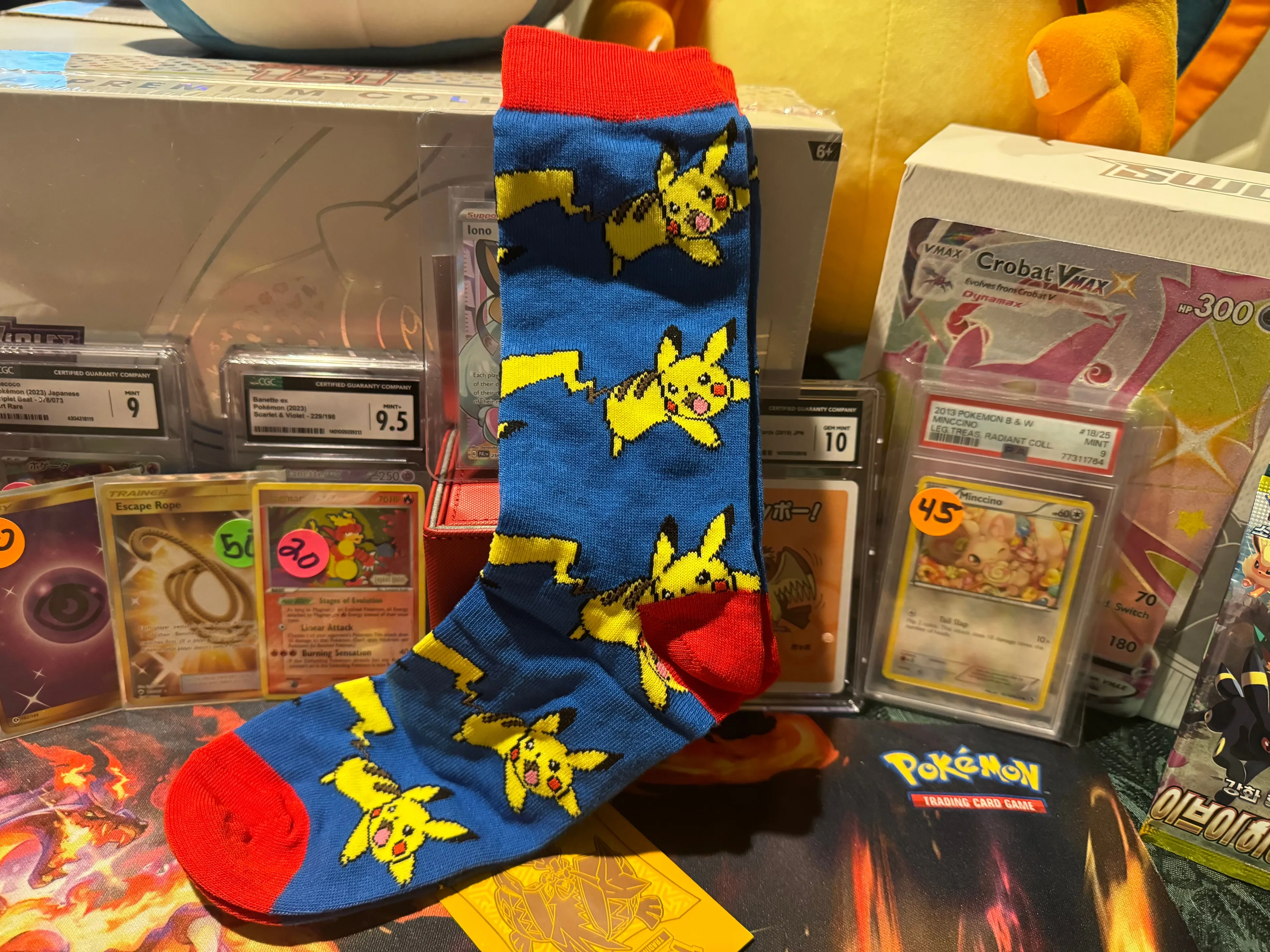 Product image for Pikachu tall socks