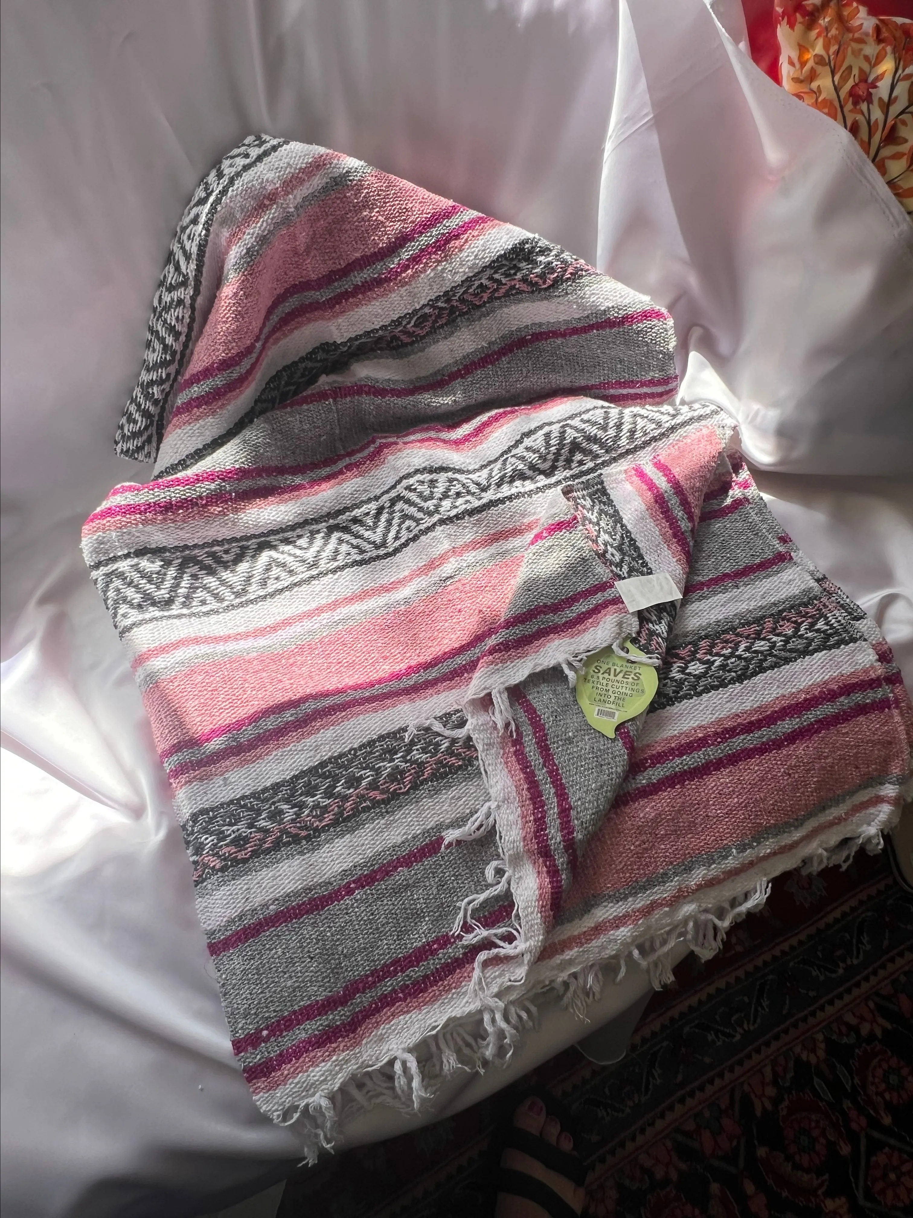 Product image for NWT- Recycled Fiber Mexican Blankets