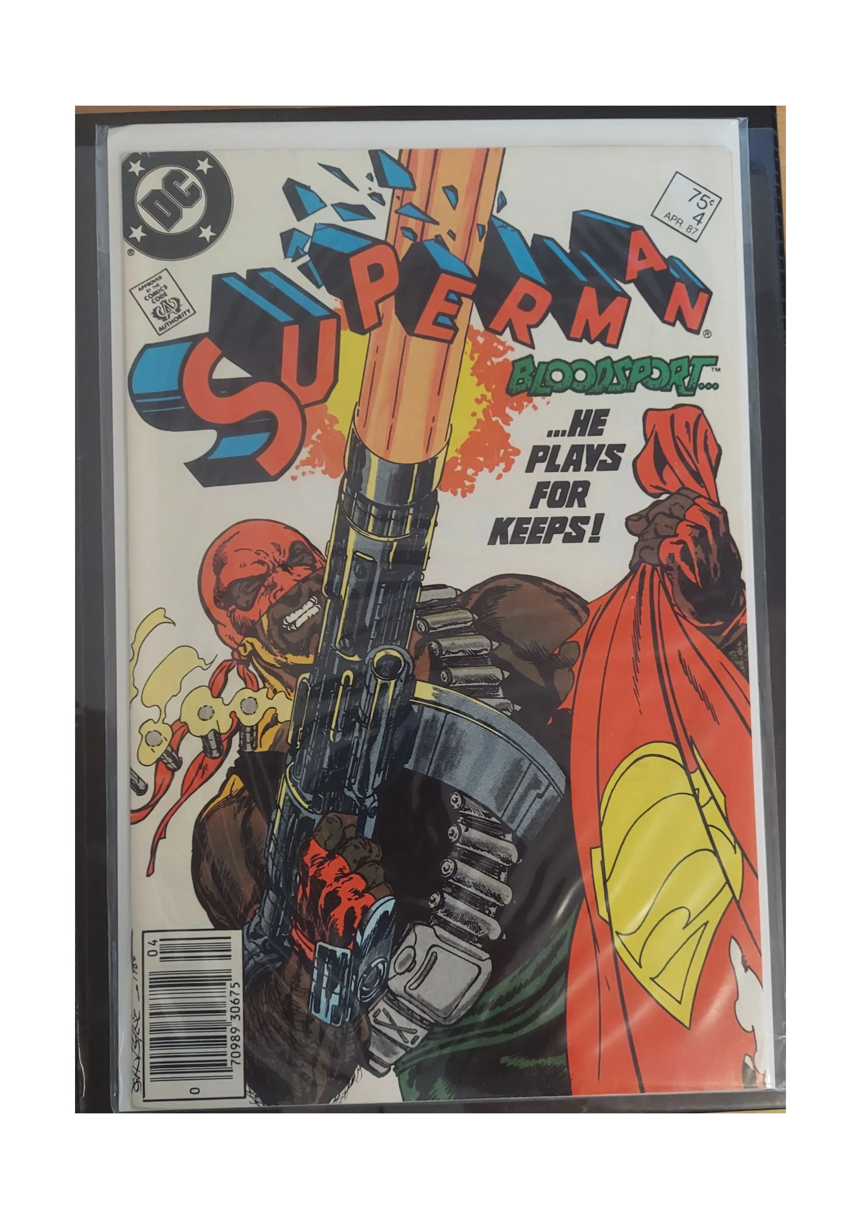 Product image for Superman #4 (1987)