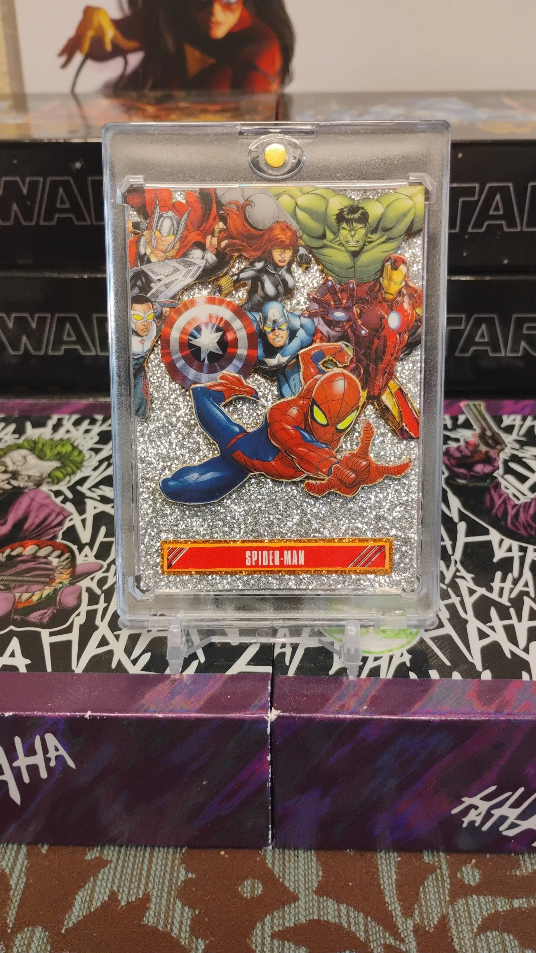 Product image for Spider-Man and Avengers Custom Card made by Natas 