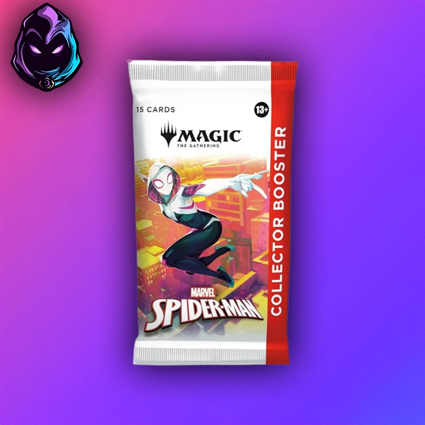 MAGIC. Marvel's Spider-Man - Collector Booster Pack (Loose, OMEGA, Sleeved)  (Spiderman)  Whatnot: Shop, Sell, Connect