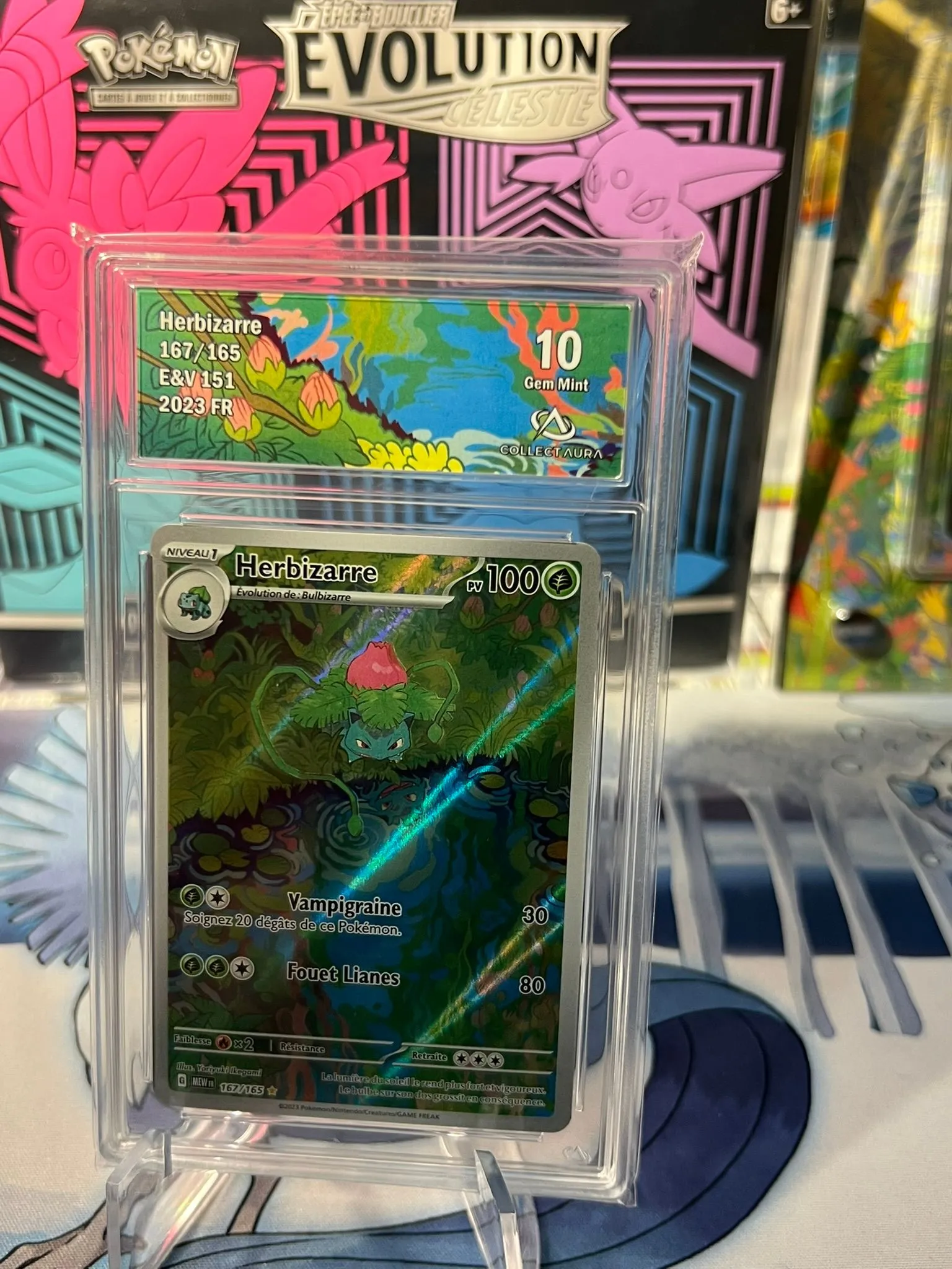 Product image for CA 10 Herbizarre (MEW 167) 151 - Ivysaur  FR