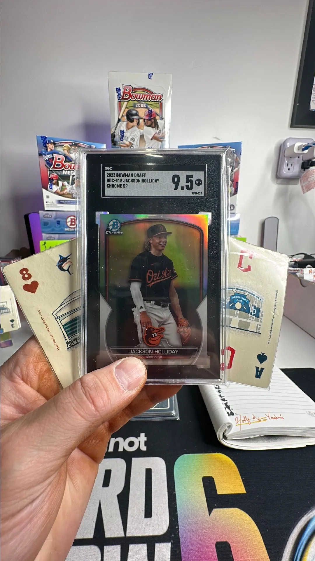 Product image for Guardians/ Marlins + Holliday IV prospect ref!