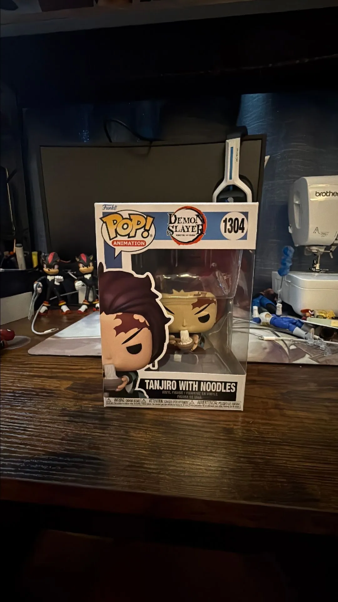 Product image for Funko Pop! Vinyl: Demon Slayer - Tanjiro With Noodles #1304