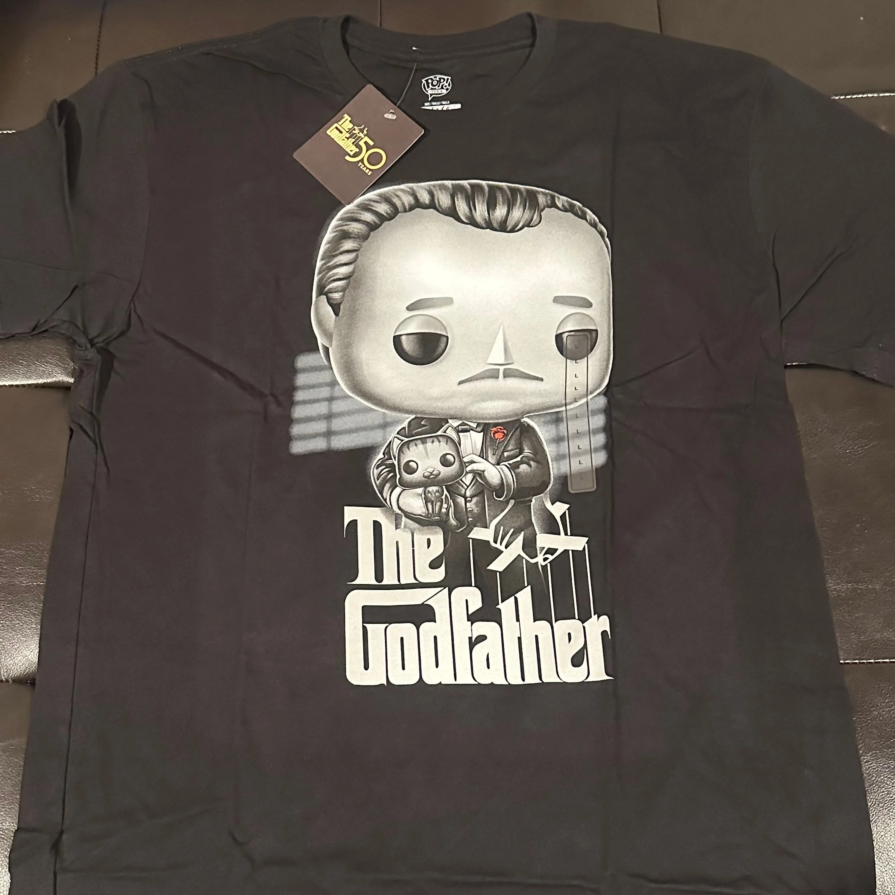 Product image for Funko Pop Tee The Godfather 50th Anniversary Size Large
