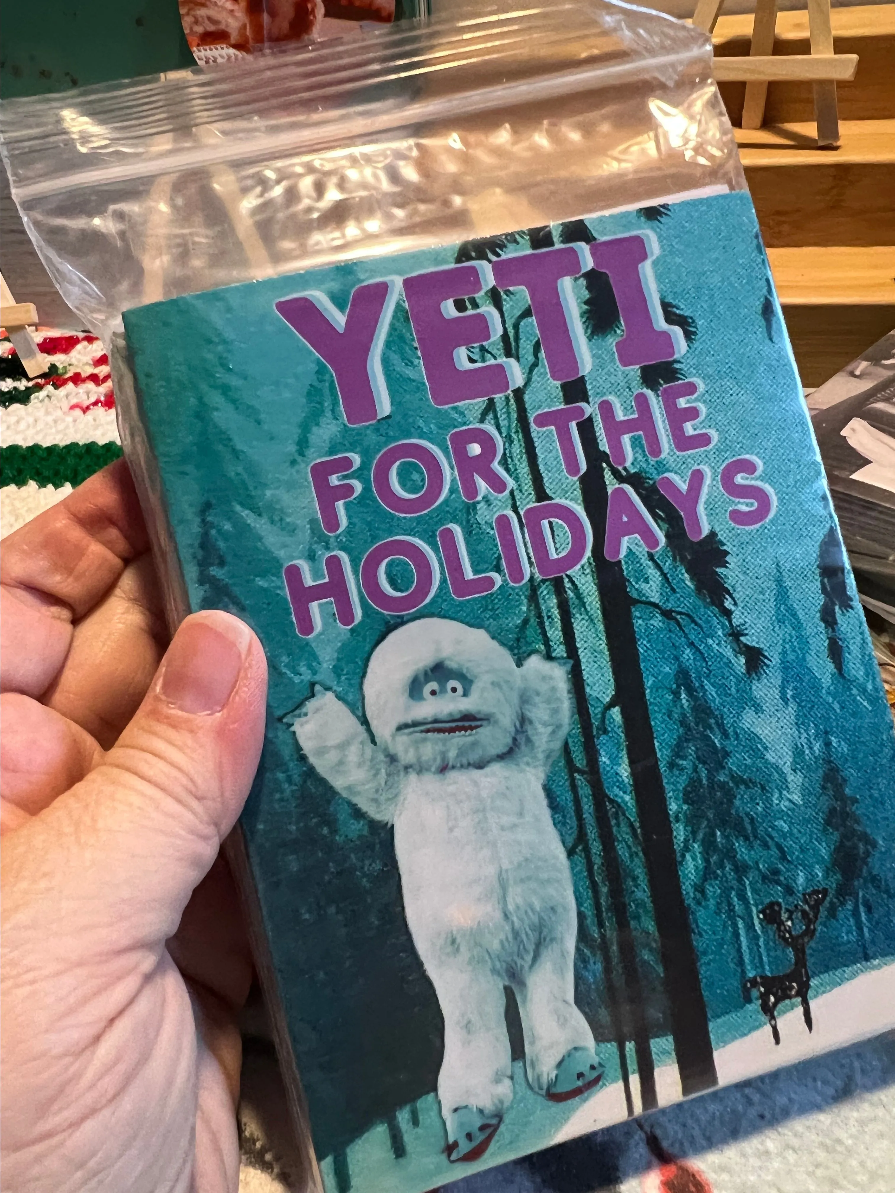 Product image for Bn005. Yeti for the Holidays 10 card pack