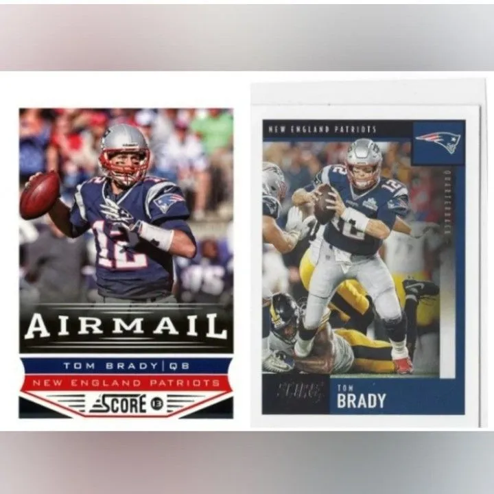 Product image for Tom Brady 🏈 NFL Football Trading Cards Lot 🔥 New England Patriots