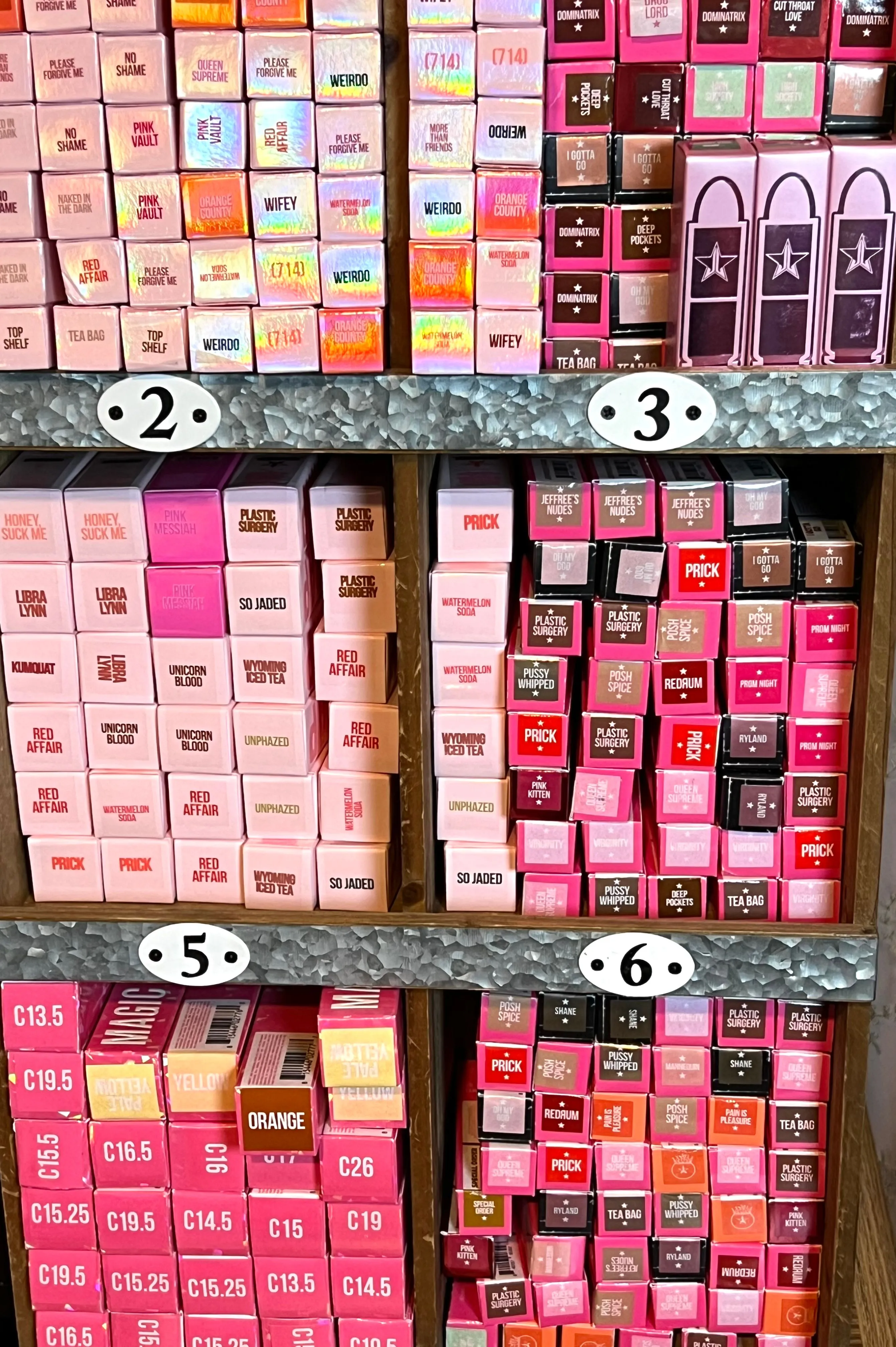 Product image for 00 JS Lippie 6 pc Bundle of Select Colors