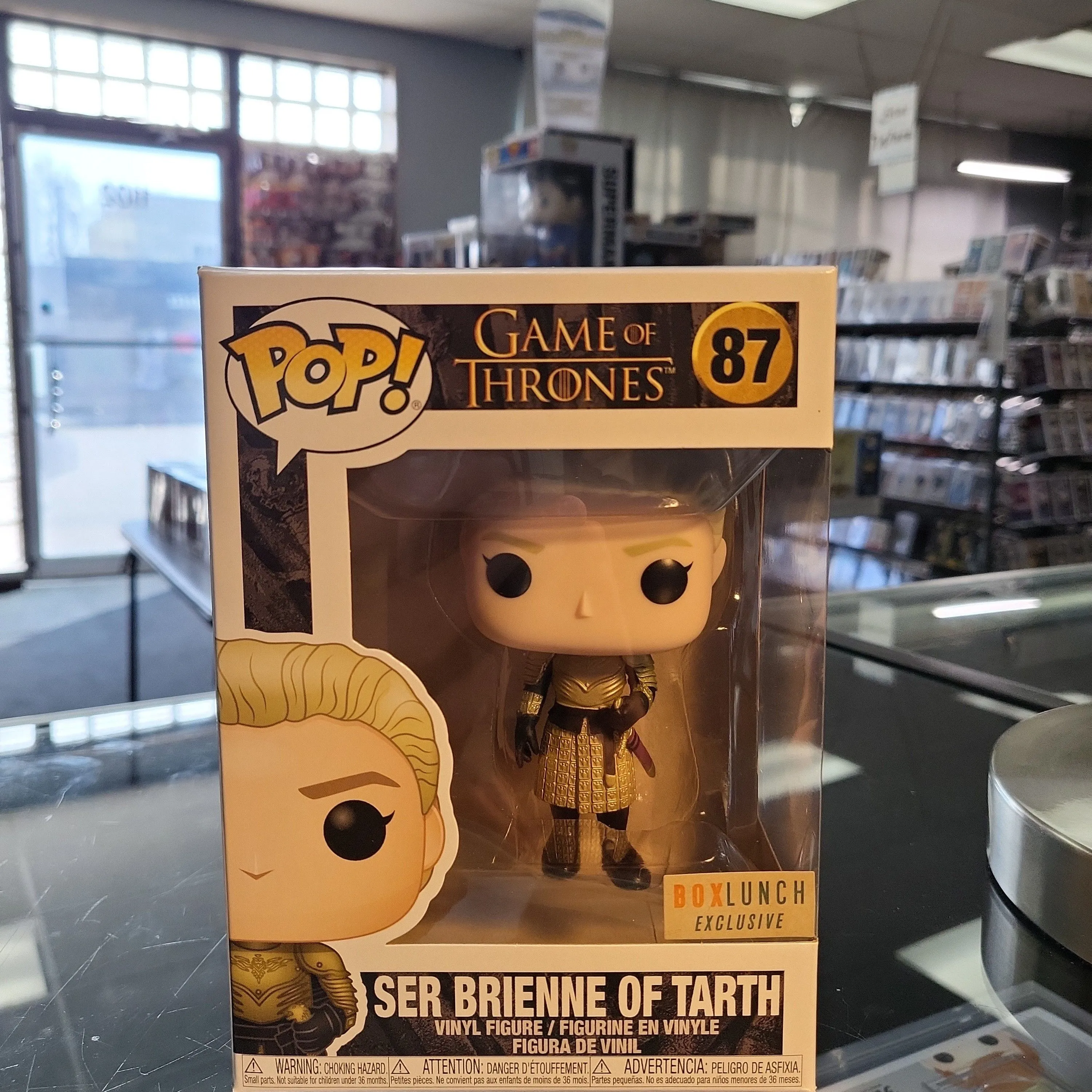 Product image for Ser Brienne Of Tarth Exclusive #87 Ships With Protector 