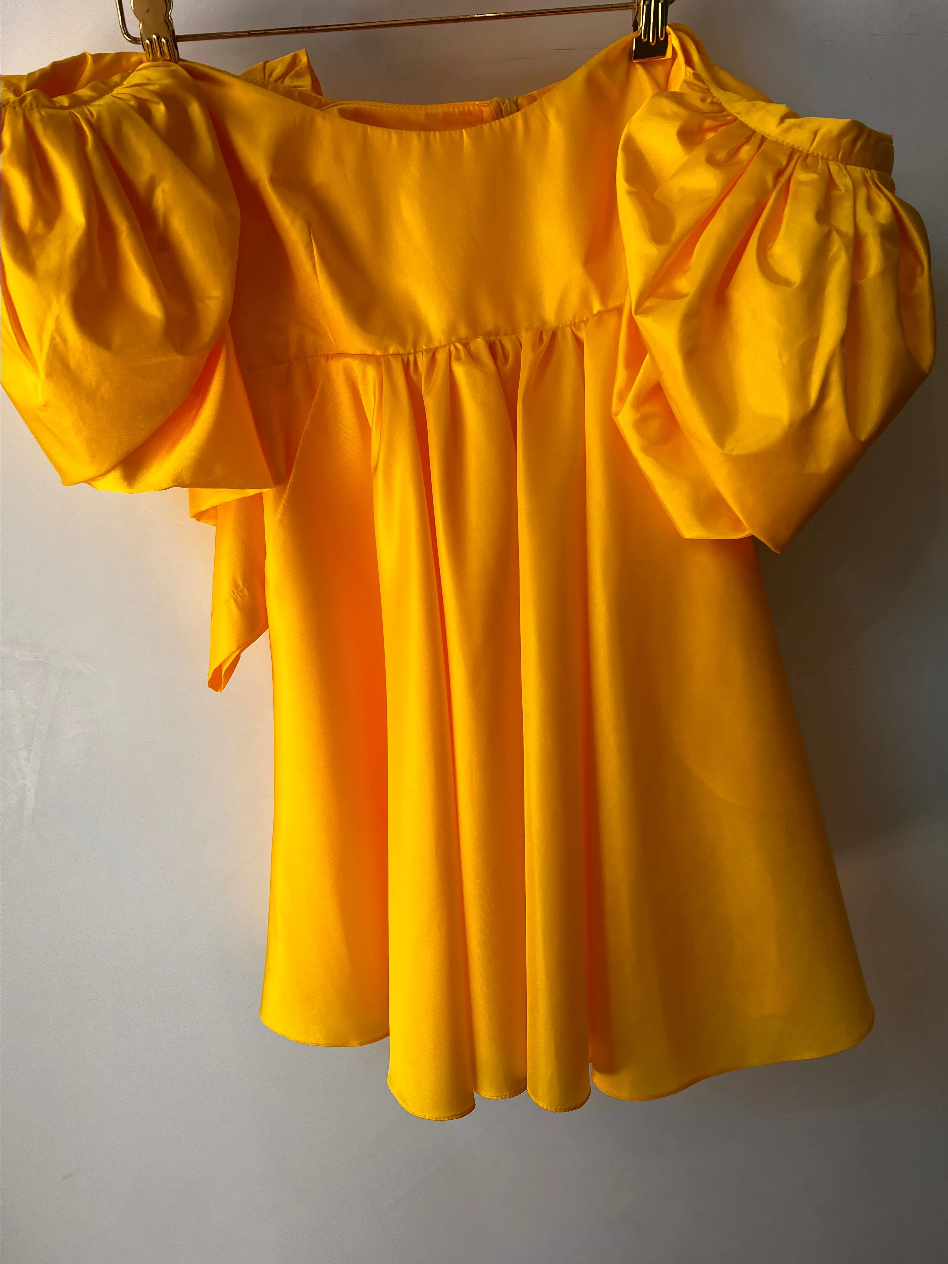 Product image for Yellow Gasanova baby doll dress
