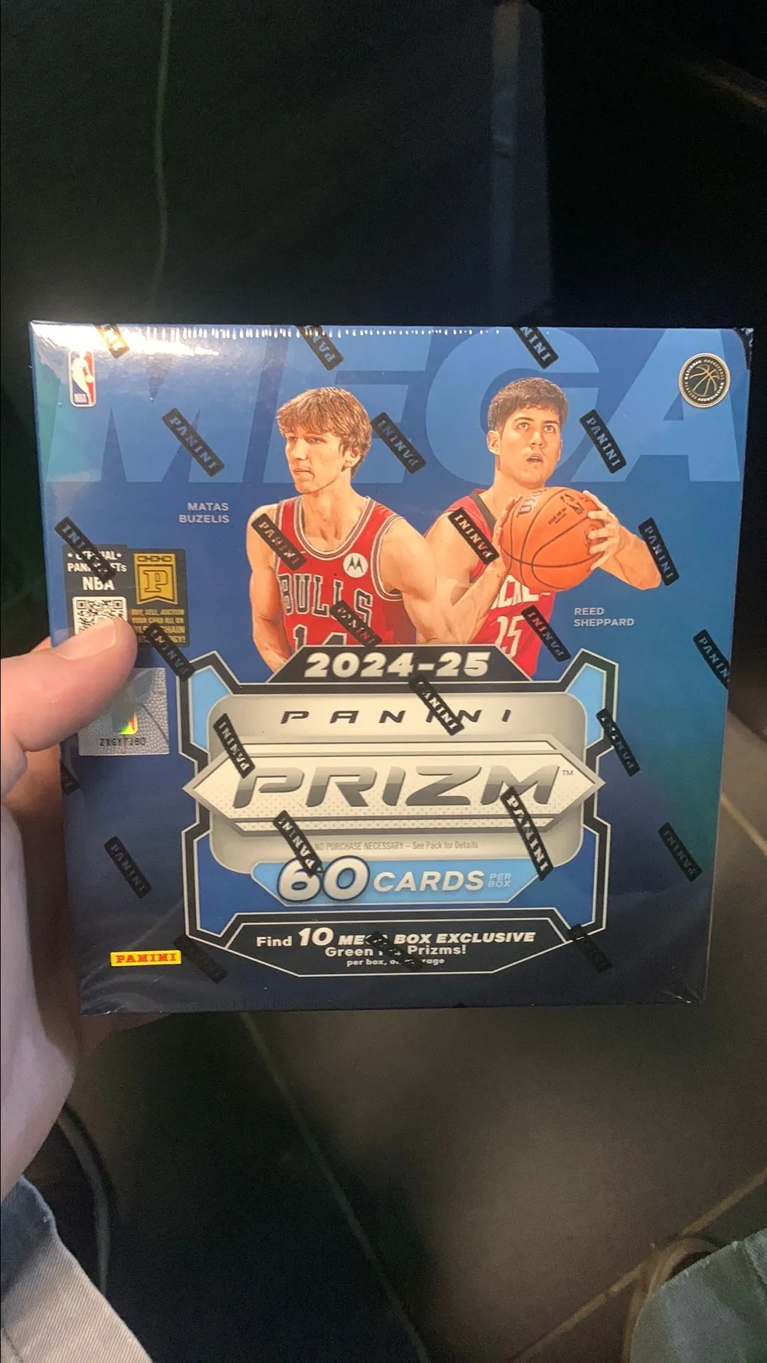 Product image for NBA Prizm Hobby Mega Box 24/25