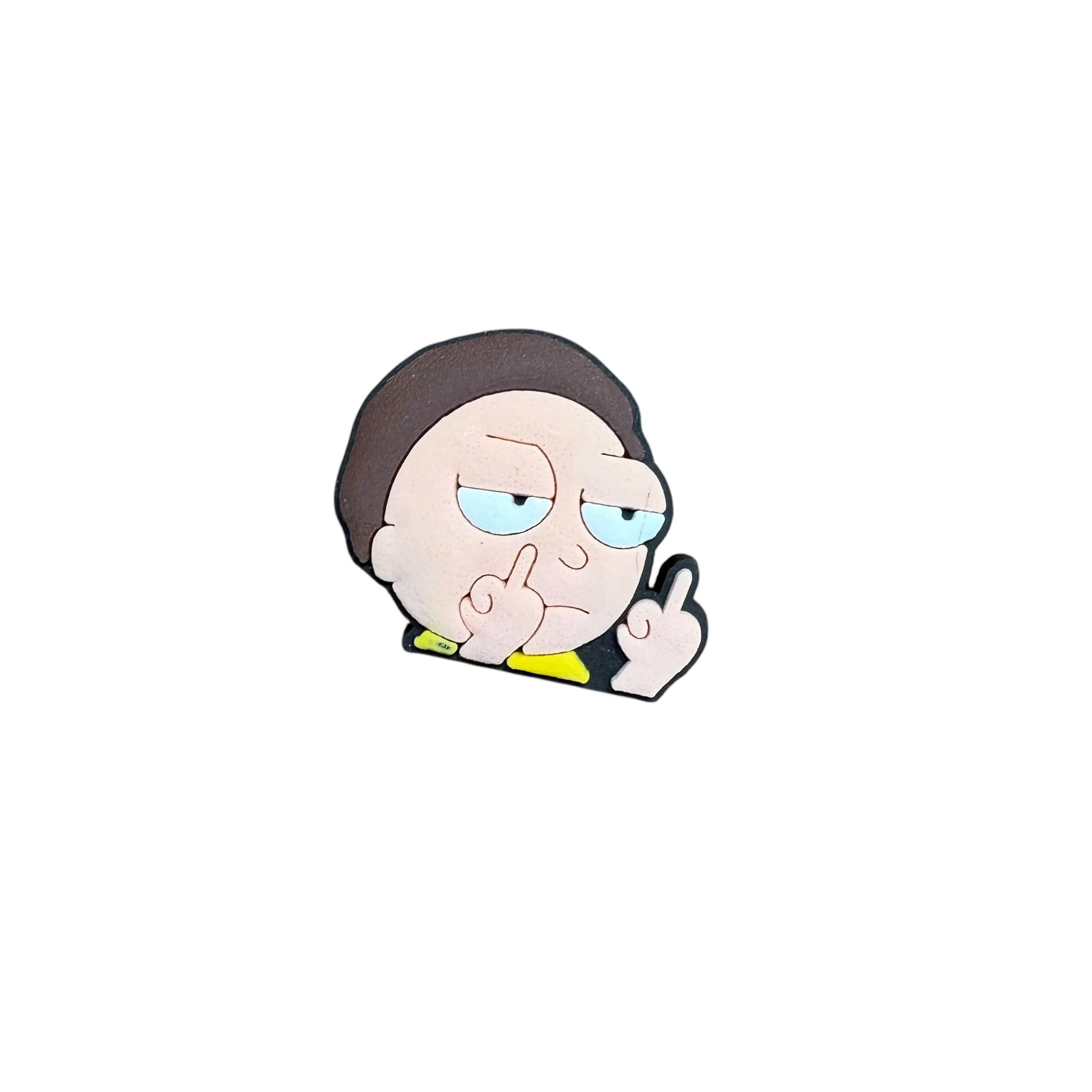 Product image for Morty from Rick & Morty Croc Charm