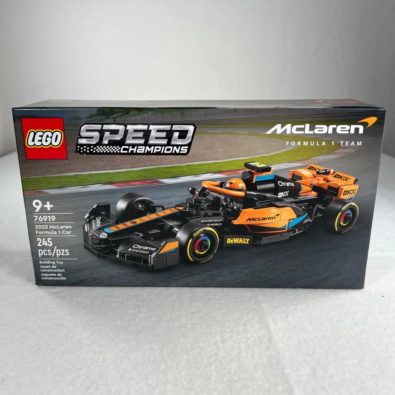 Product image for LEGO SPEED CHAMPIONS: 2023 Mclaren Formula 1 Race Car Set 76919 Sealed