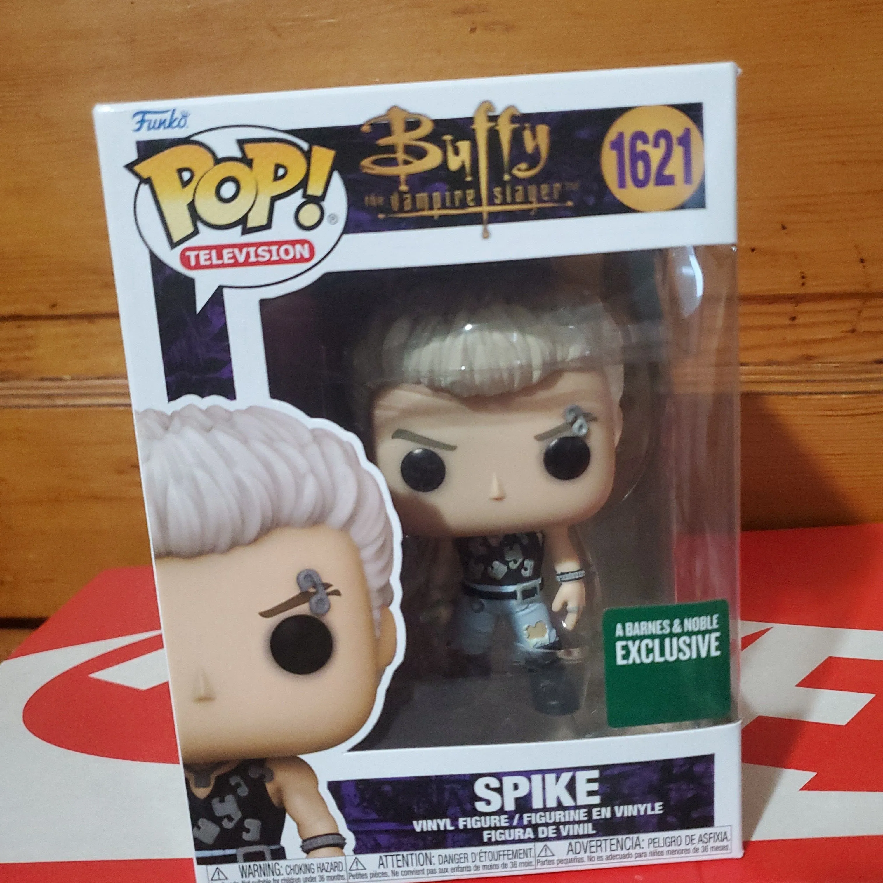 Product image for Buffy the Vampire Slayer Punk Spike Funko Pop 1621 - Barnes and Noble Exclusive