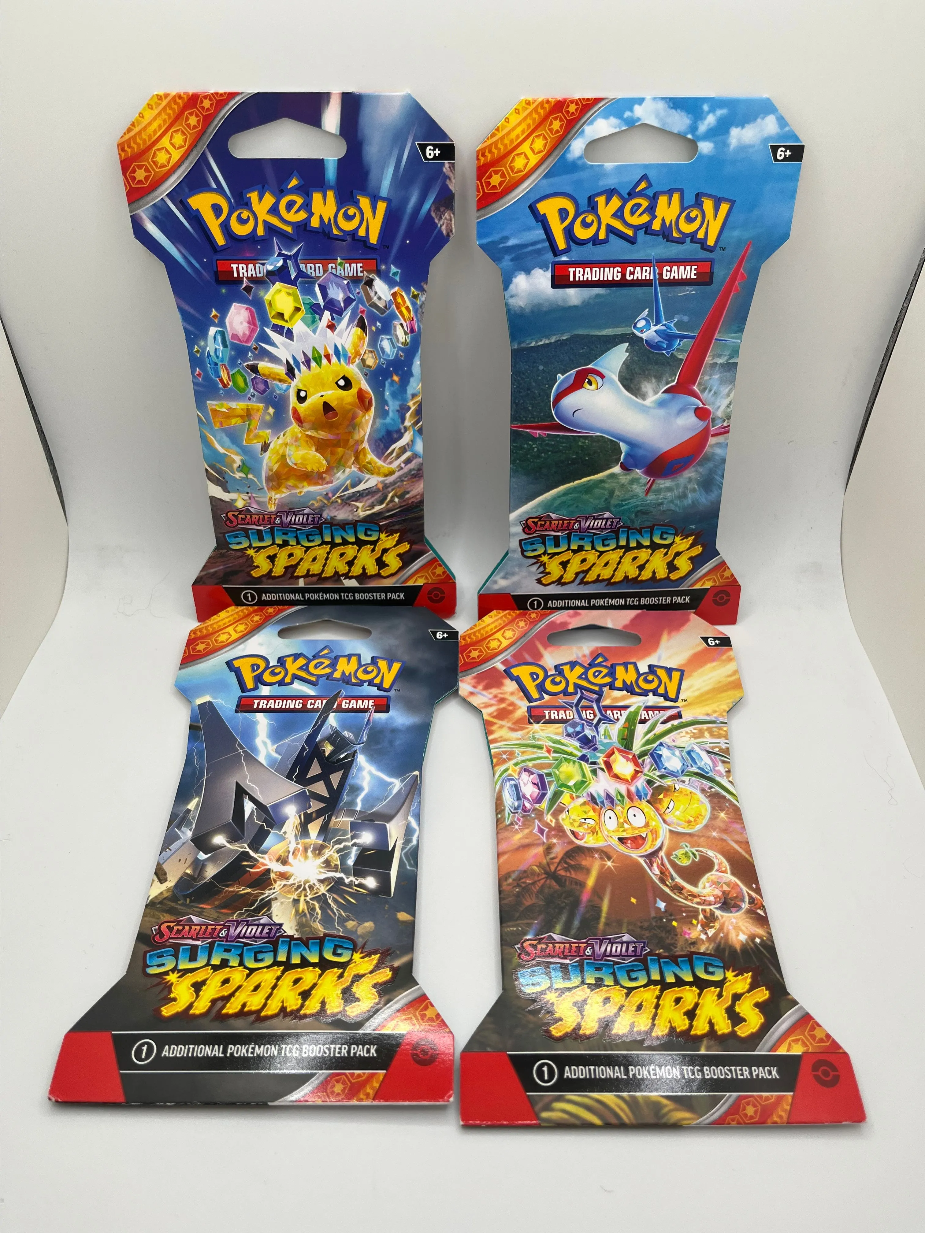 Surging Sparks Sleeved Booster Pack - Complete Art Set  Whatnot: Shop,  Sell, Connect