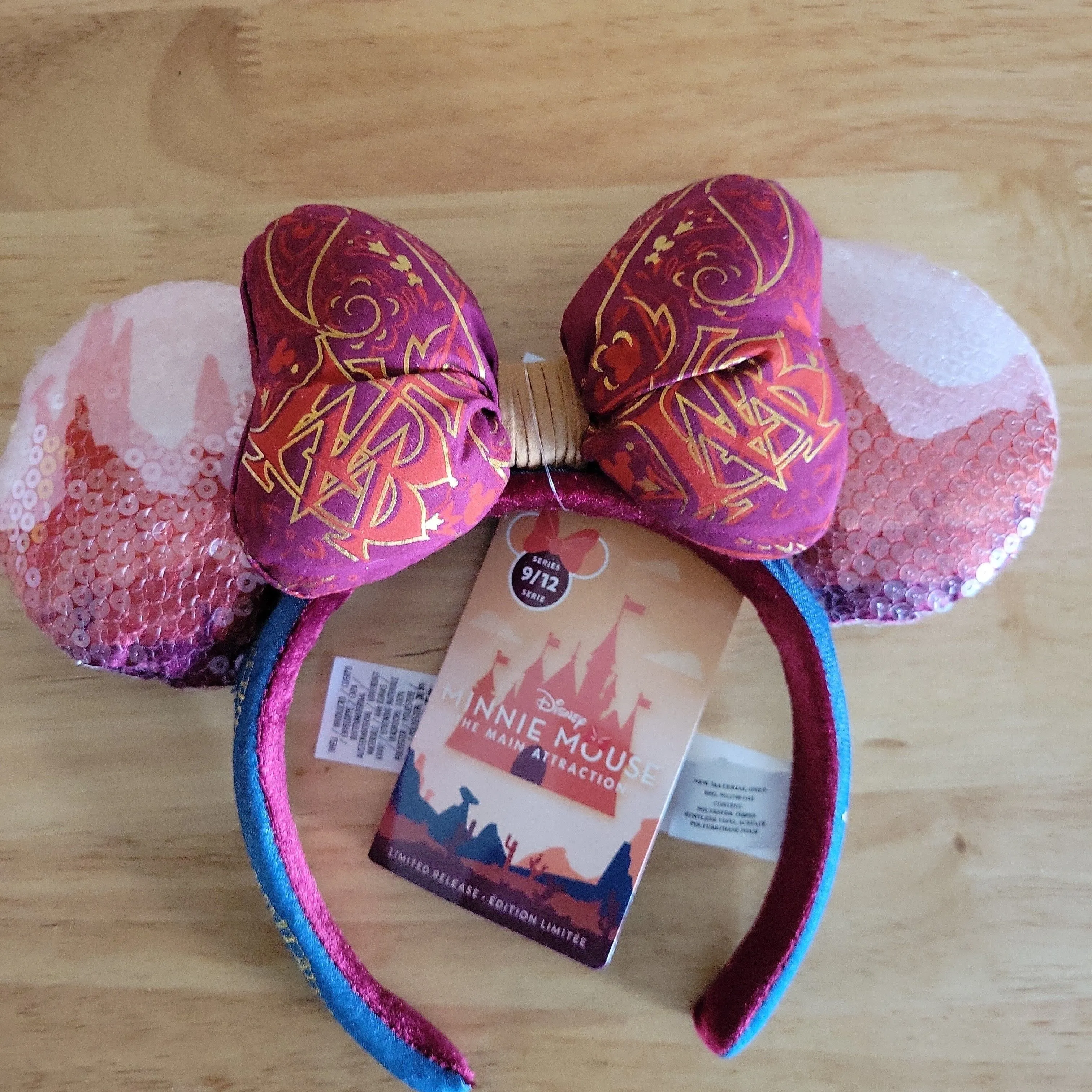 Product image for Minnie Mouse Main Attraction The Big Thunder Mountain Ears Headband