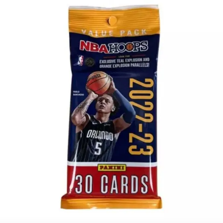Product image for 2023 Panini NBA Hoops Basketball Trading Card Hanger Pack NEW 30 Cards