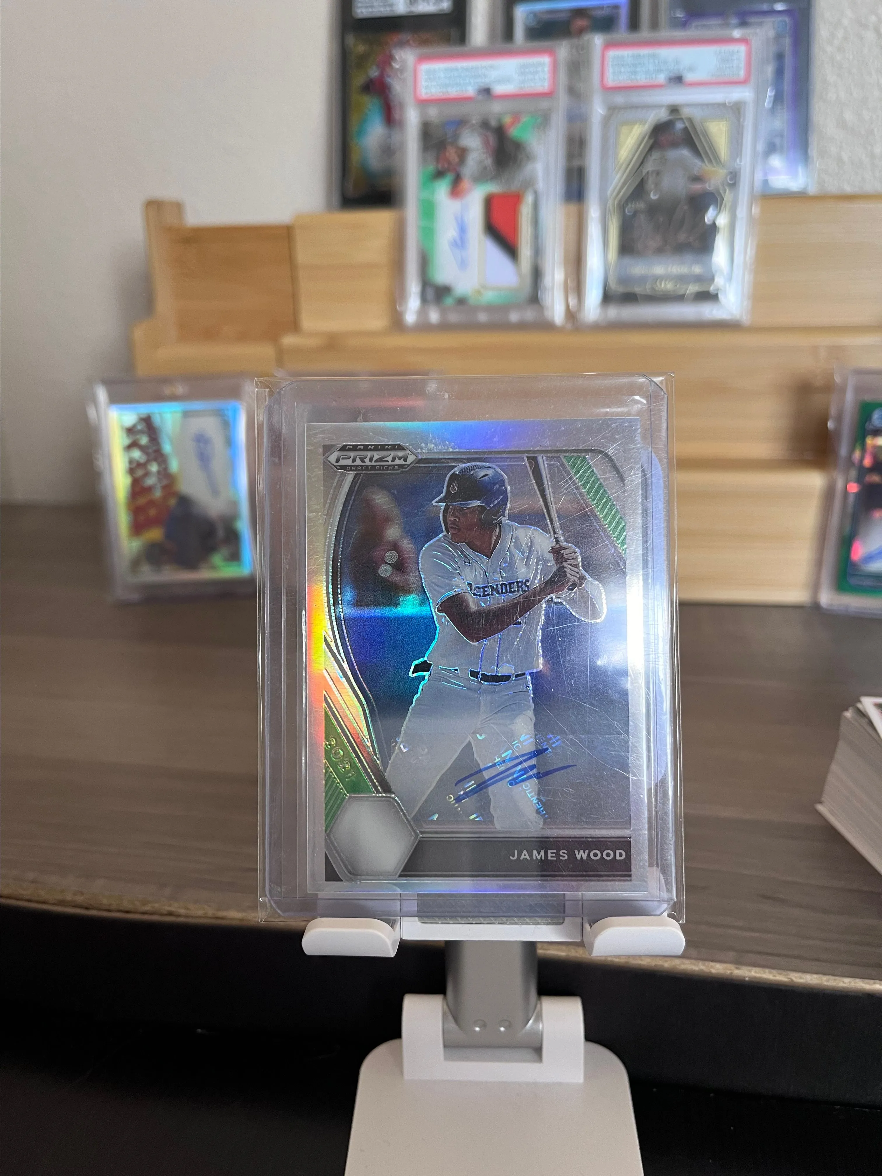 Product image for James wood panini prizm auto