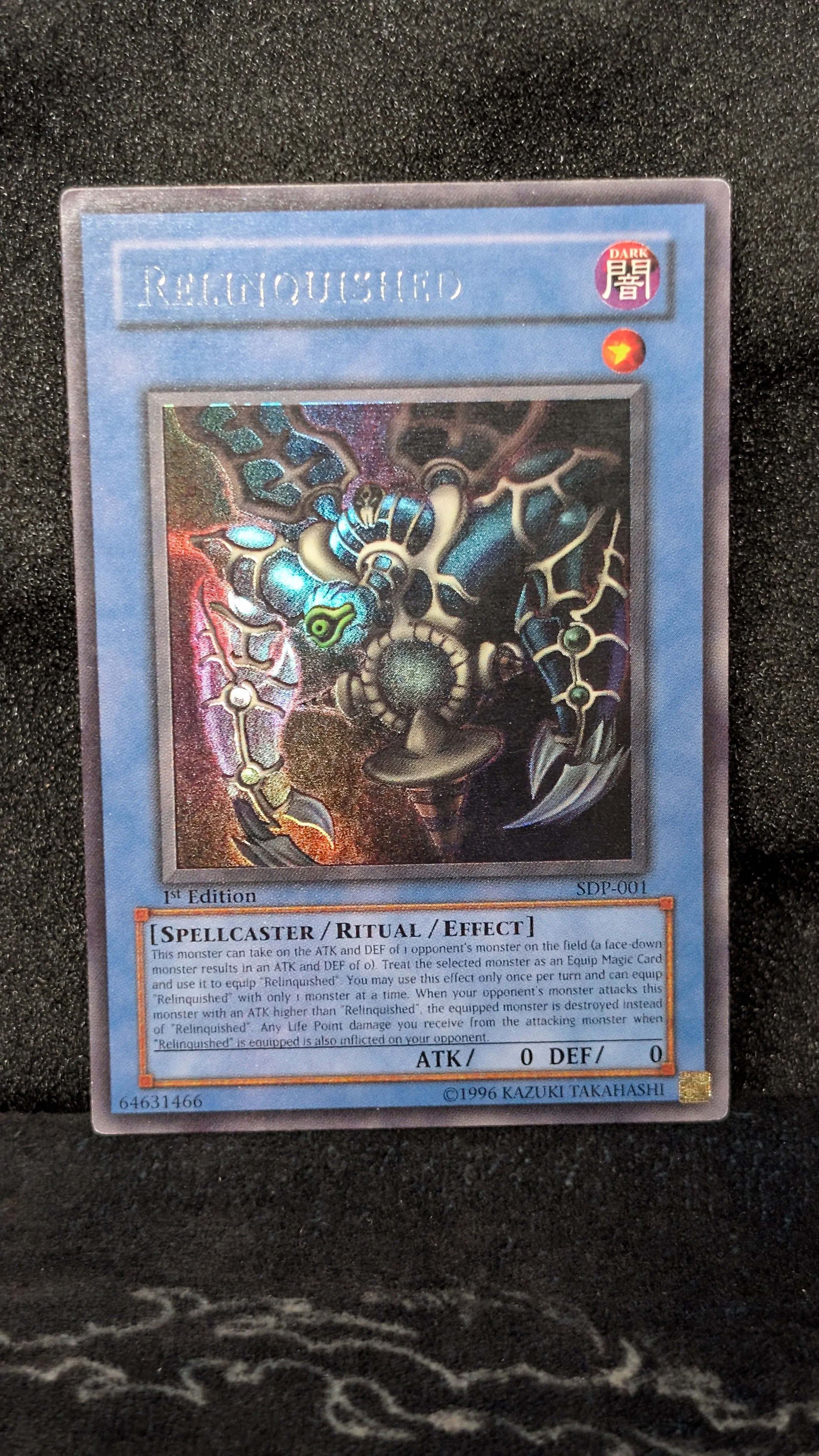 MISPRINT NAME ERROR : 2003 1st SDP : Relinquished USA YuGiOh Card   Whatnot: Shop, Sell, Connect