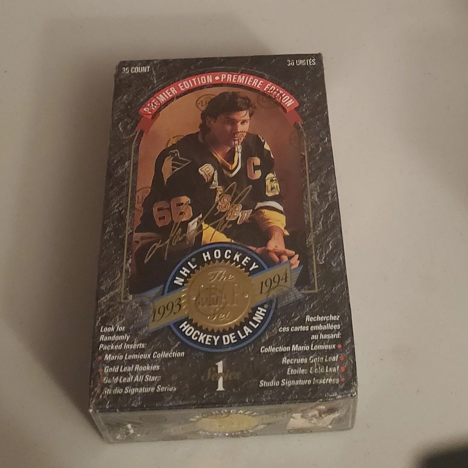 Product image for 1993-94 Leaf Hockey Box Premier Edition