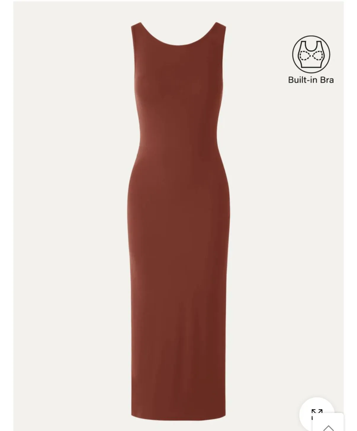 Product image for BIN: NWT OGL Open-Back Tank Brami Dress Large
