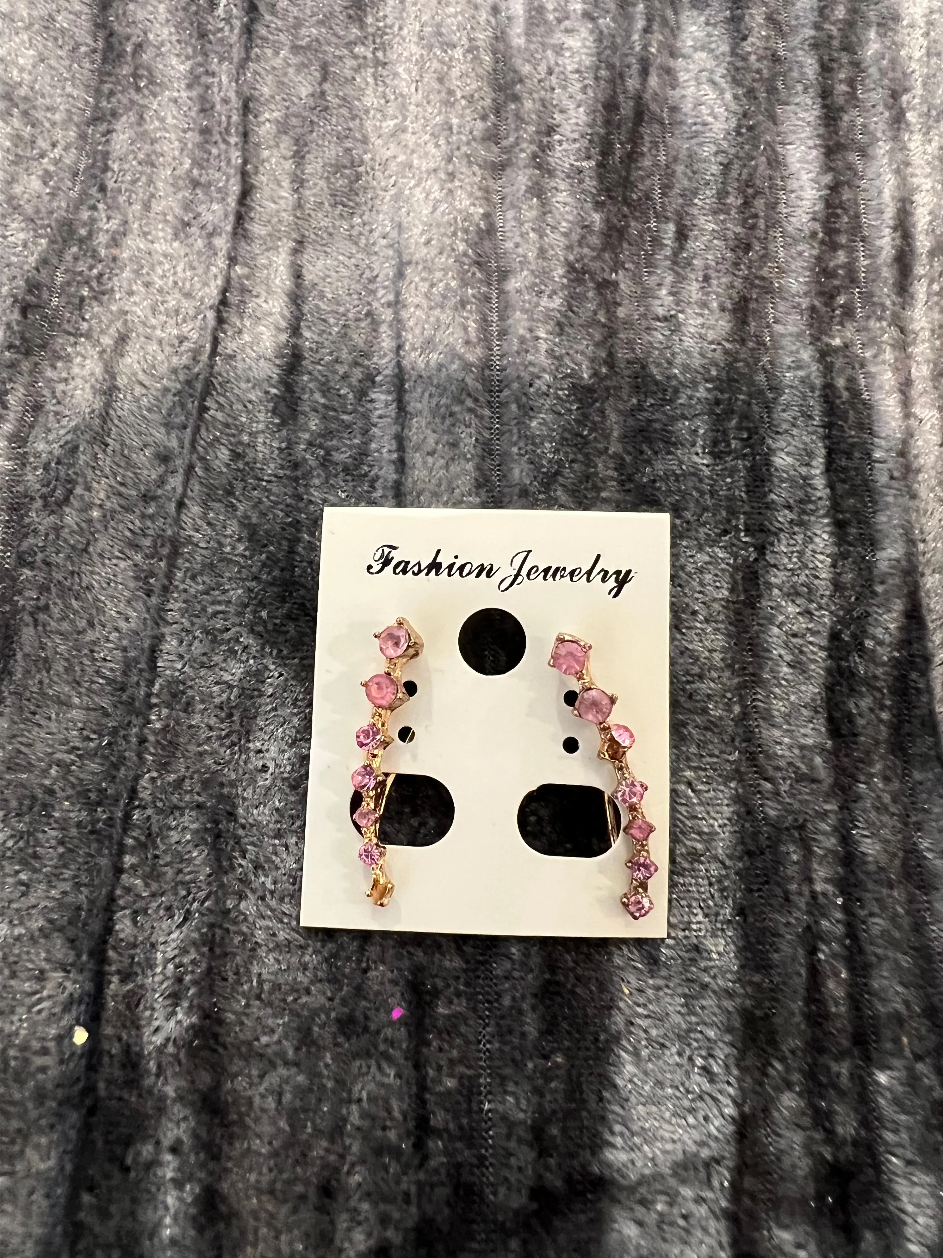 Product image for Pink Fashion Jewelry Earrings