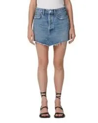 Product image for Agolde Denim Mini Skirt - 25 $168