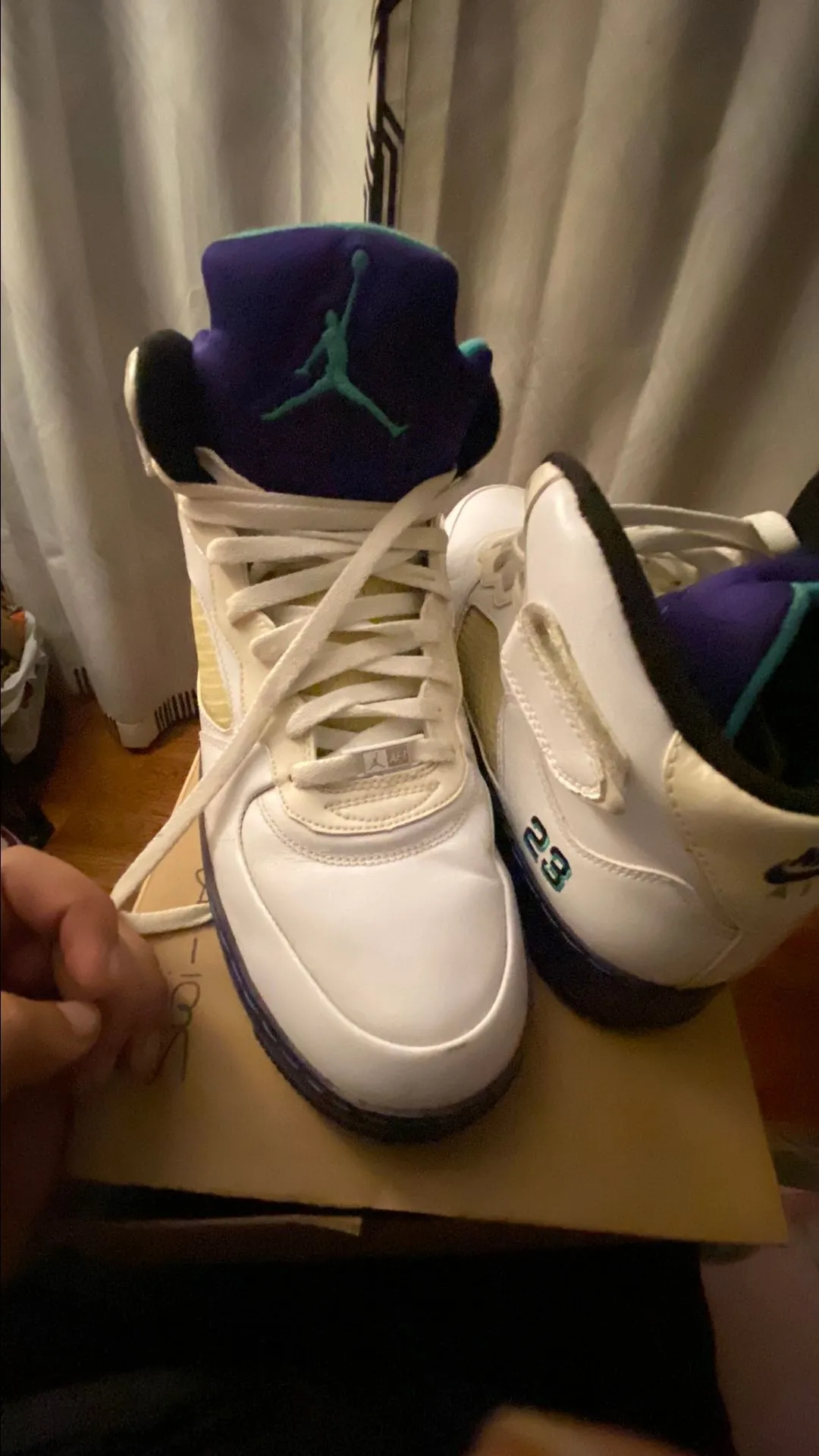 Product image for Jordan 5 grape mix 2010