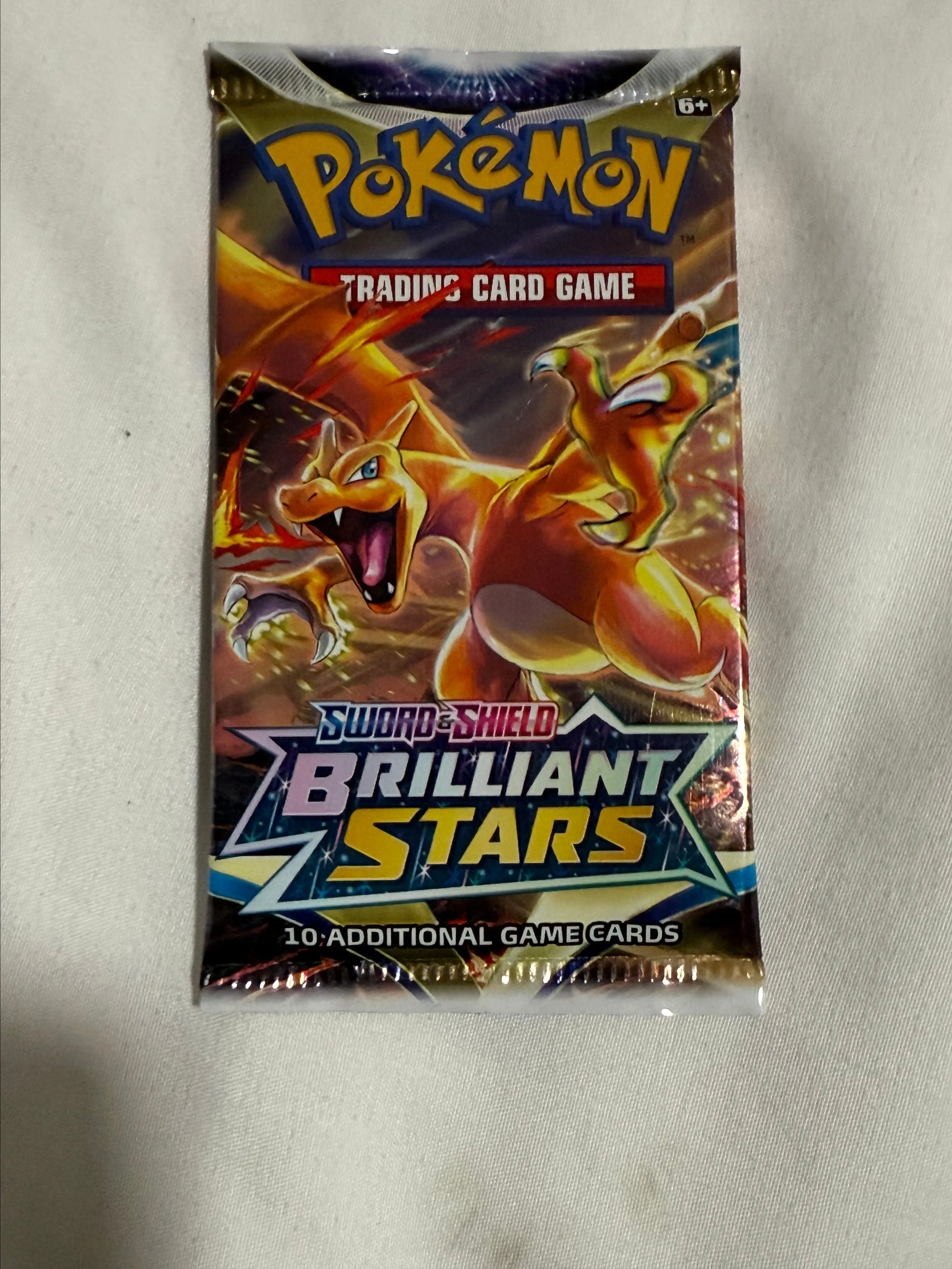 Pokemon Sword & Shield Brilliant Stars Booster Pack | Charizard