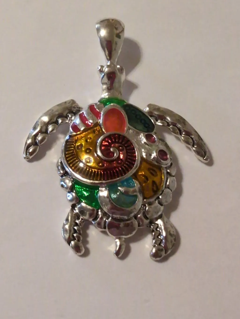 Product image for World Wildlife Federation Turtle Pendant, No Chain. Discontinued