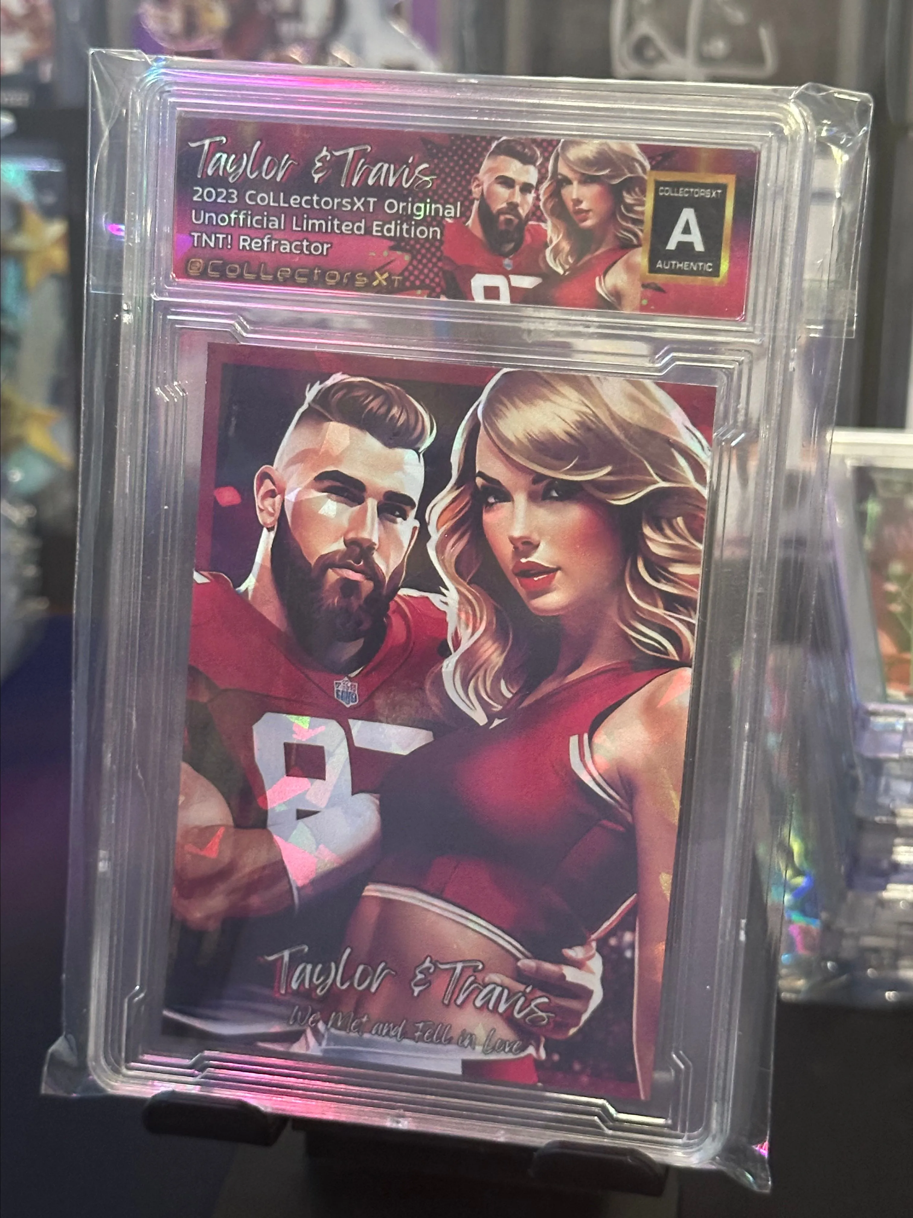 Product image for TRAVIS KELCE / TAYLOR SWIFT CUSTOM SLAB