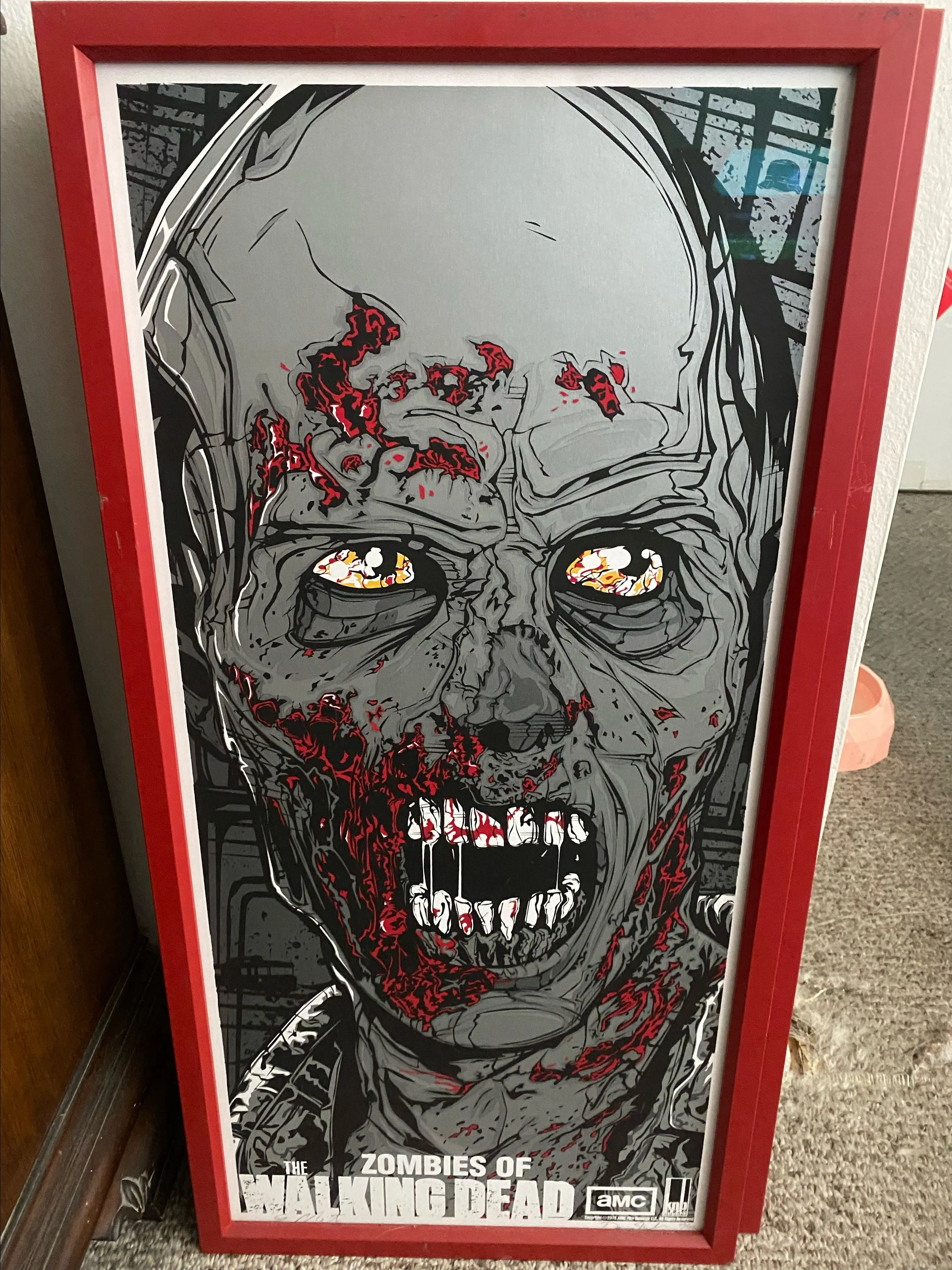 Product image for Zombies of Walking Dead Danny Miller VARIANT 59/75 - SIGNED Miller & Nicotero