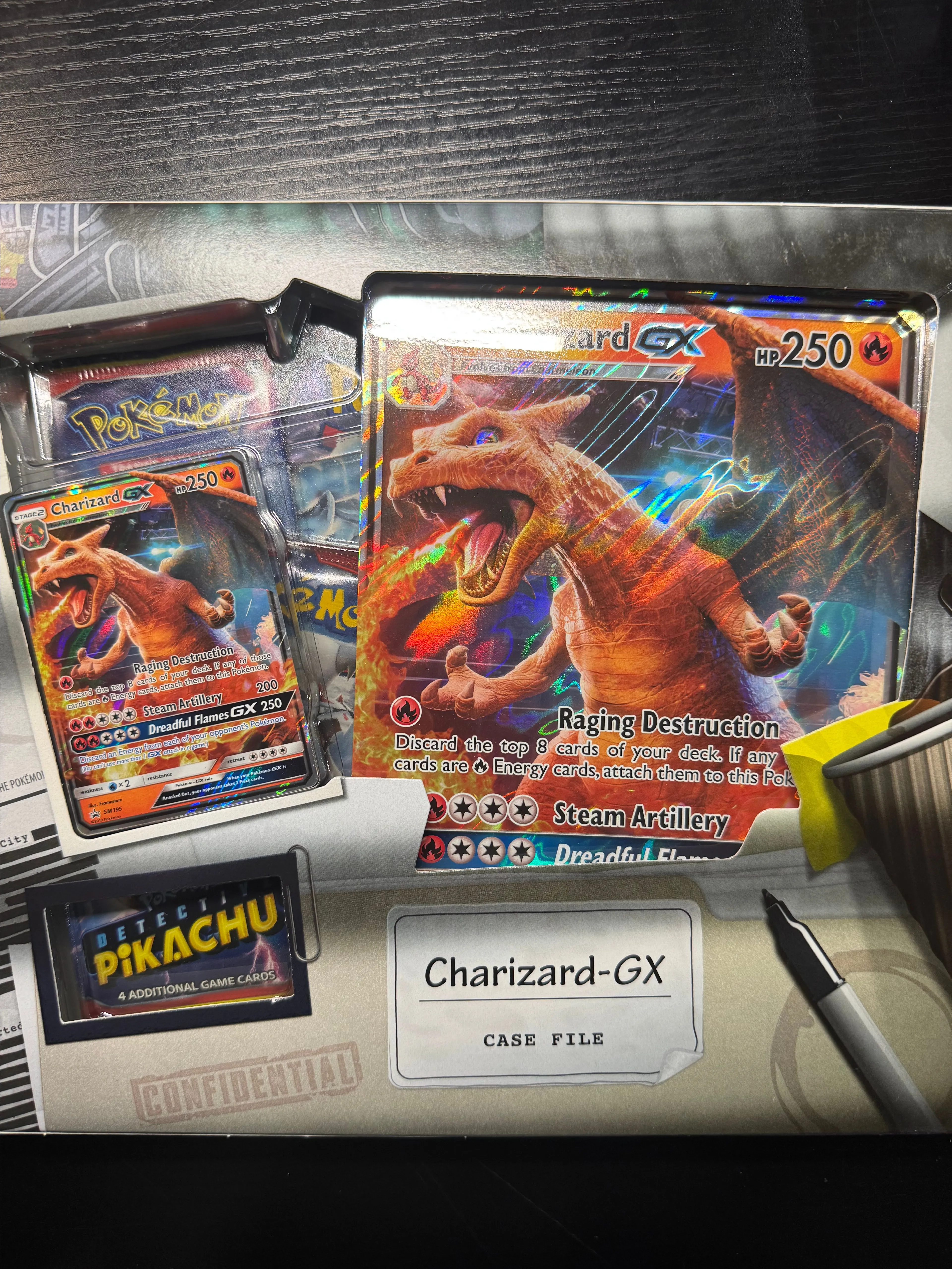Detective Pikachu (Charizard File)  Whatnot: Shop, Sell, Connect
