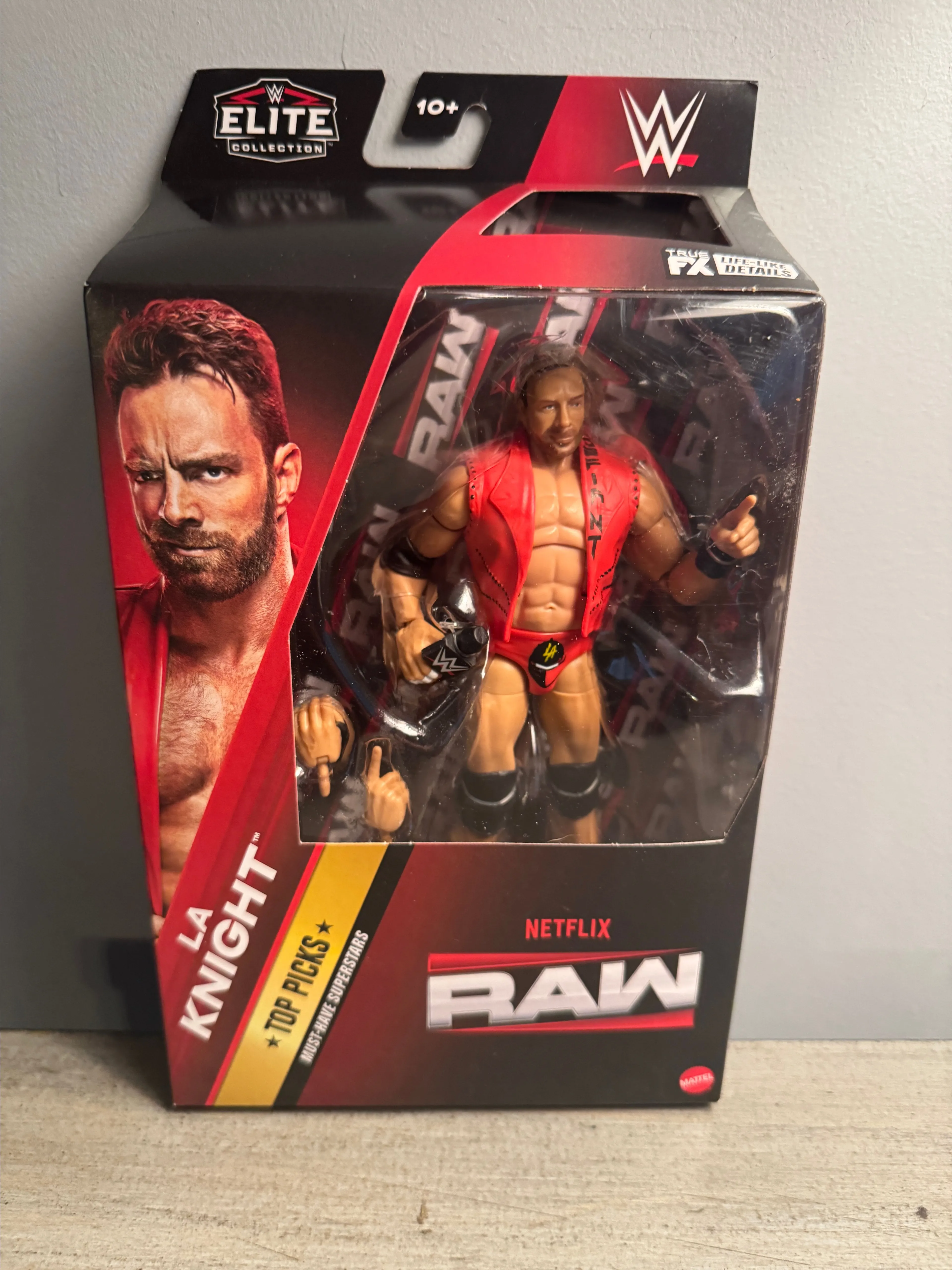 Product image for LA Knight. Raw Figure