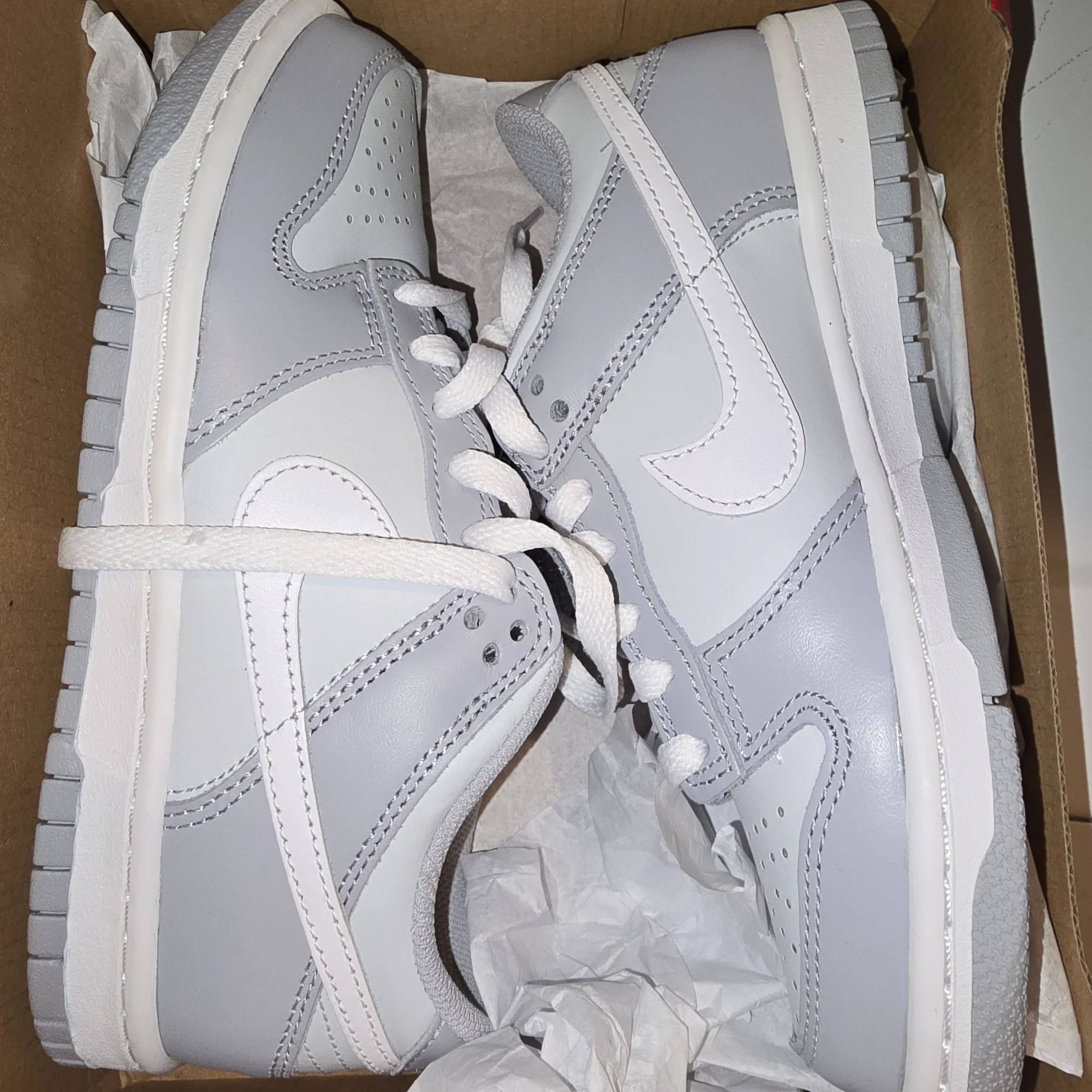Product image for Nike Dunk Low Pure Platinum 4Y/5.5W