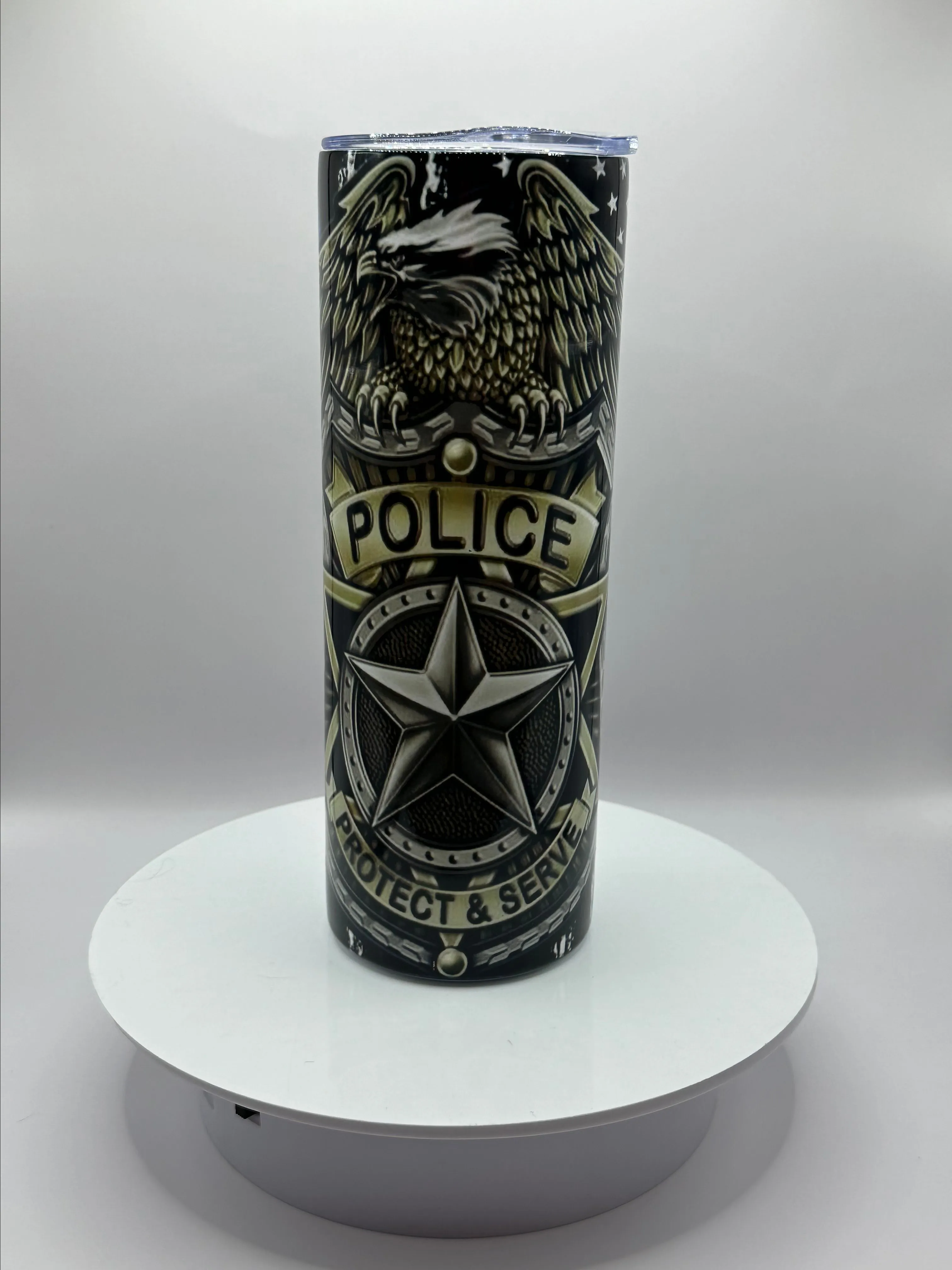 Product image for Police Protect & Serve 20oz Tumbler