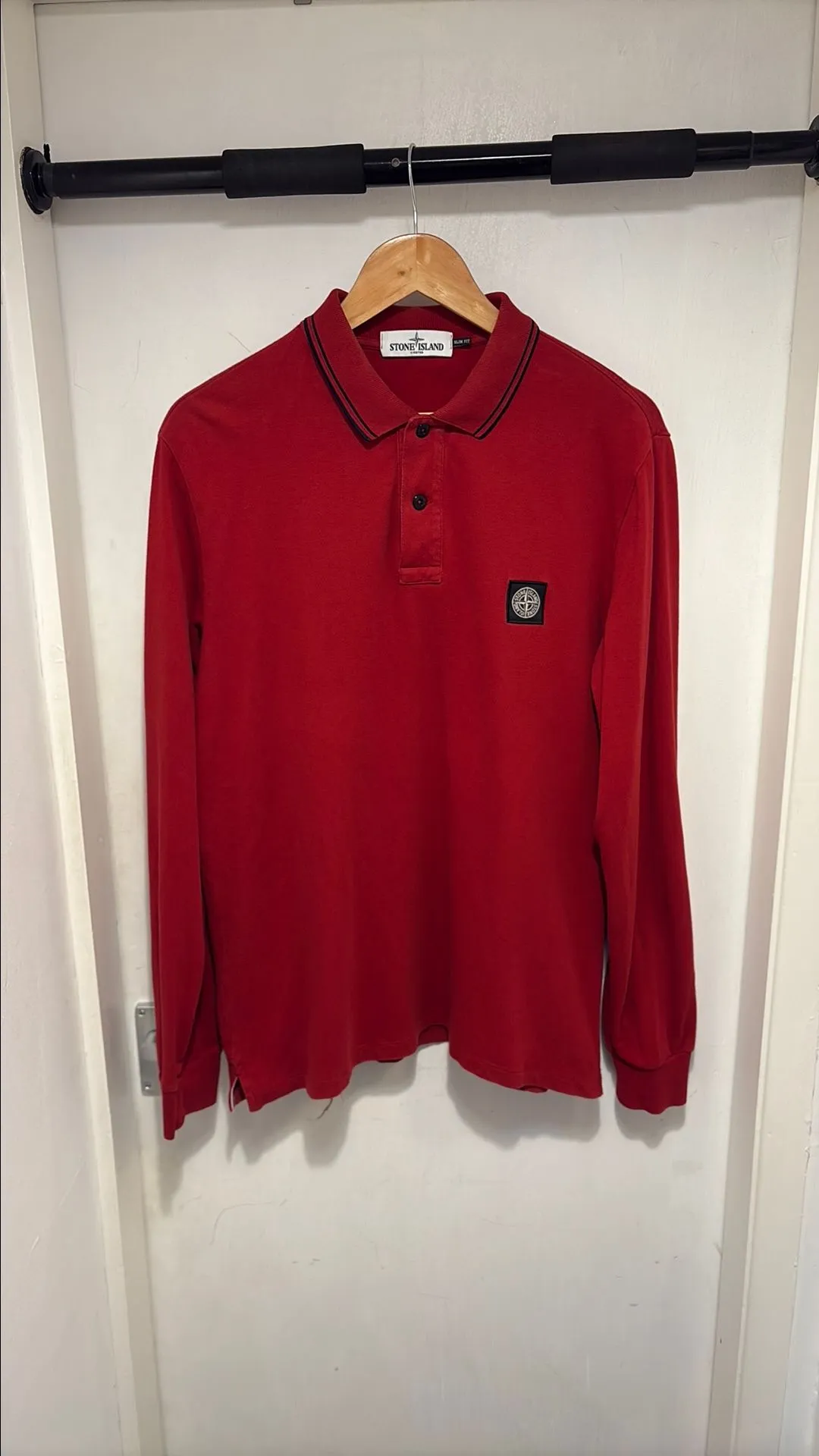 Product image for Stone island long sleeve polo