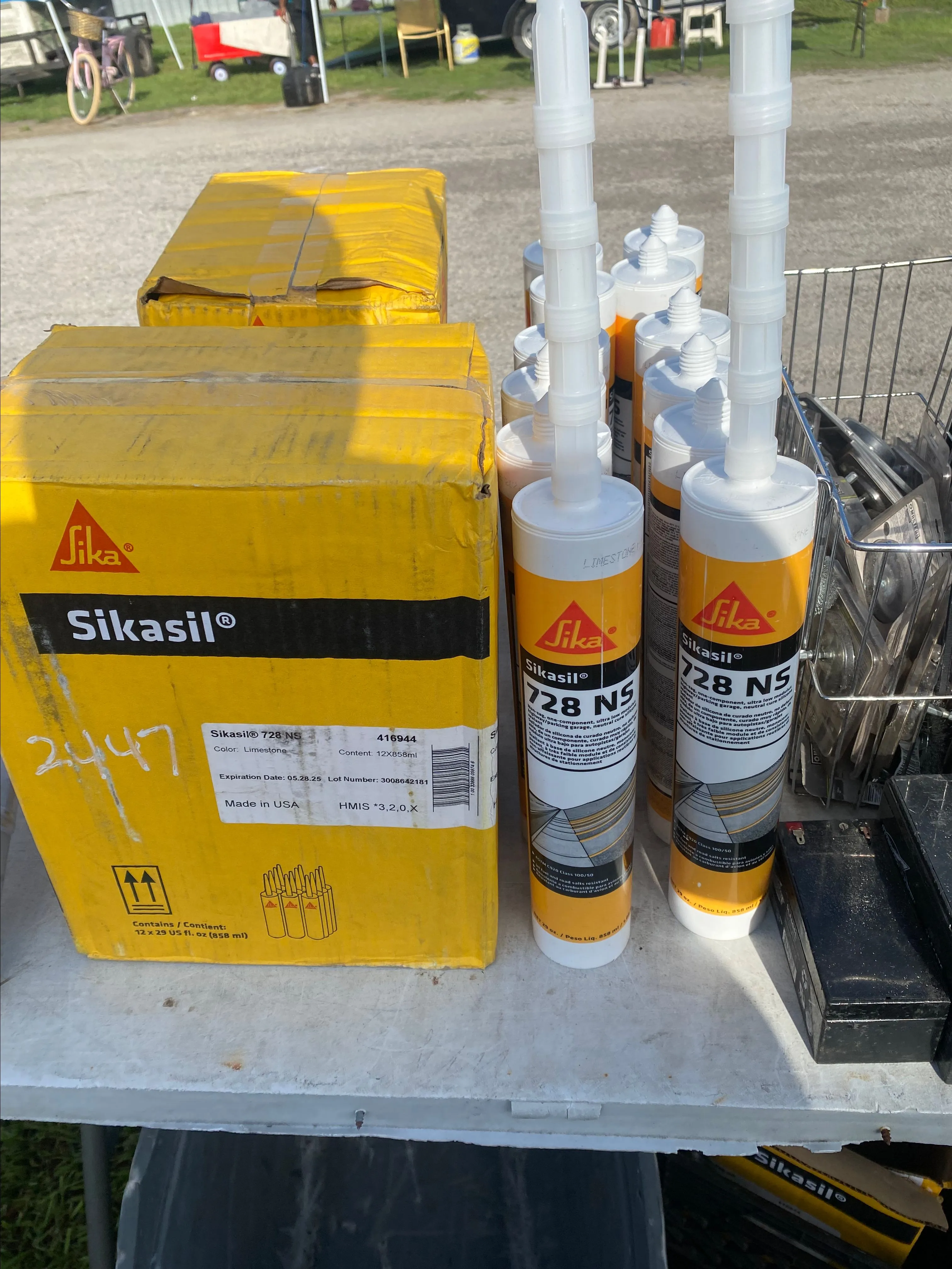 Product image for SIKASIL 728 NS LIMESTONE HIGHWAY/PARKING GARAGE SEALANT