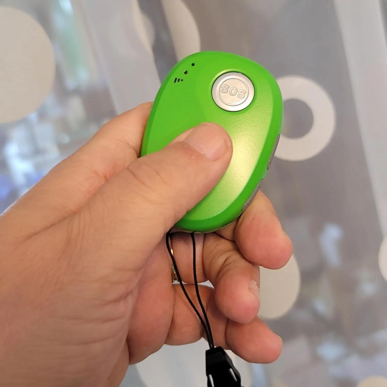 Product image for SkyAngel~Wave | Mobile Cellular Alert | Fall Detection | Waterproof | Call and Speak to 911 | No Subscription | No Cellphone Needed (Green)