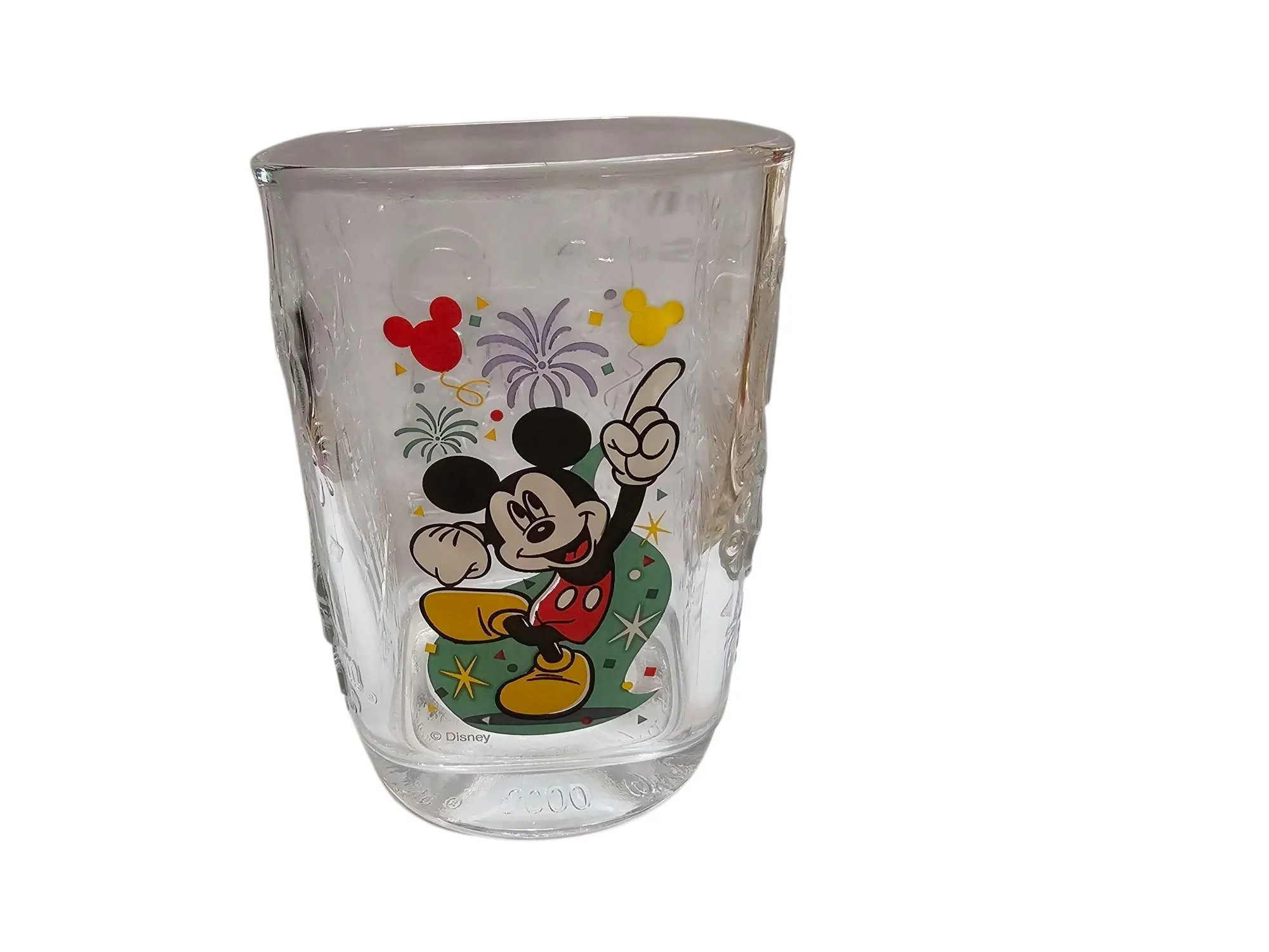 Product image for McDonald's Disney 2000 Square Glass Tumbler