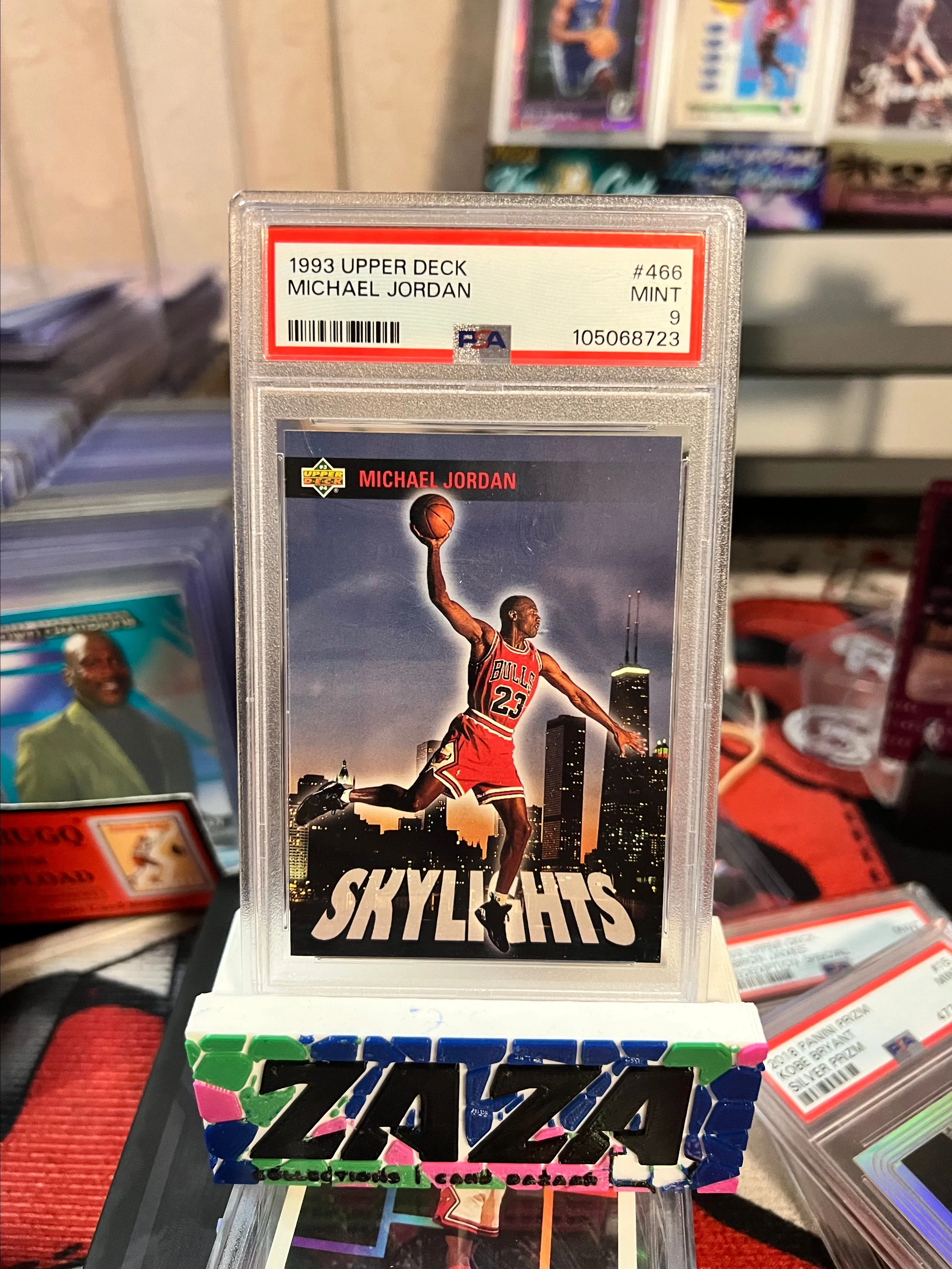 Product image for 1993 Upper Deck Michael Jordan Skylights 466 PSA Mint 9 ! Iconic