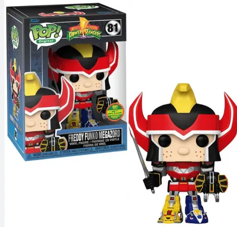 Product image for NFT - Freddy Funko as Megazord #81 - NFT Release 2400 PCS