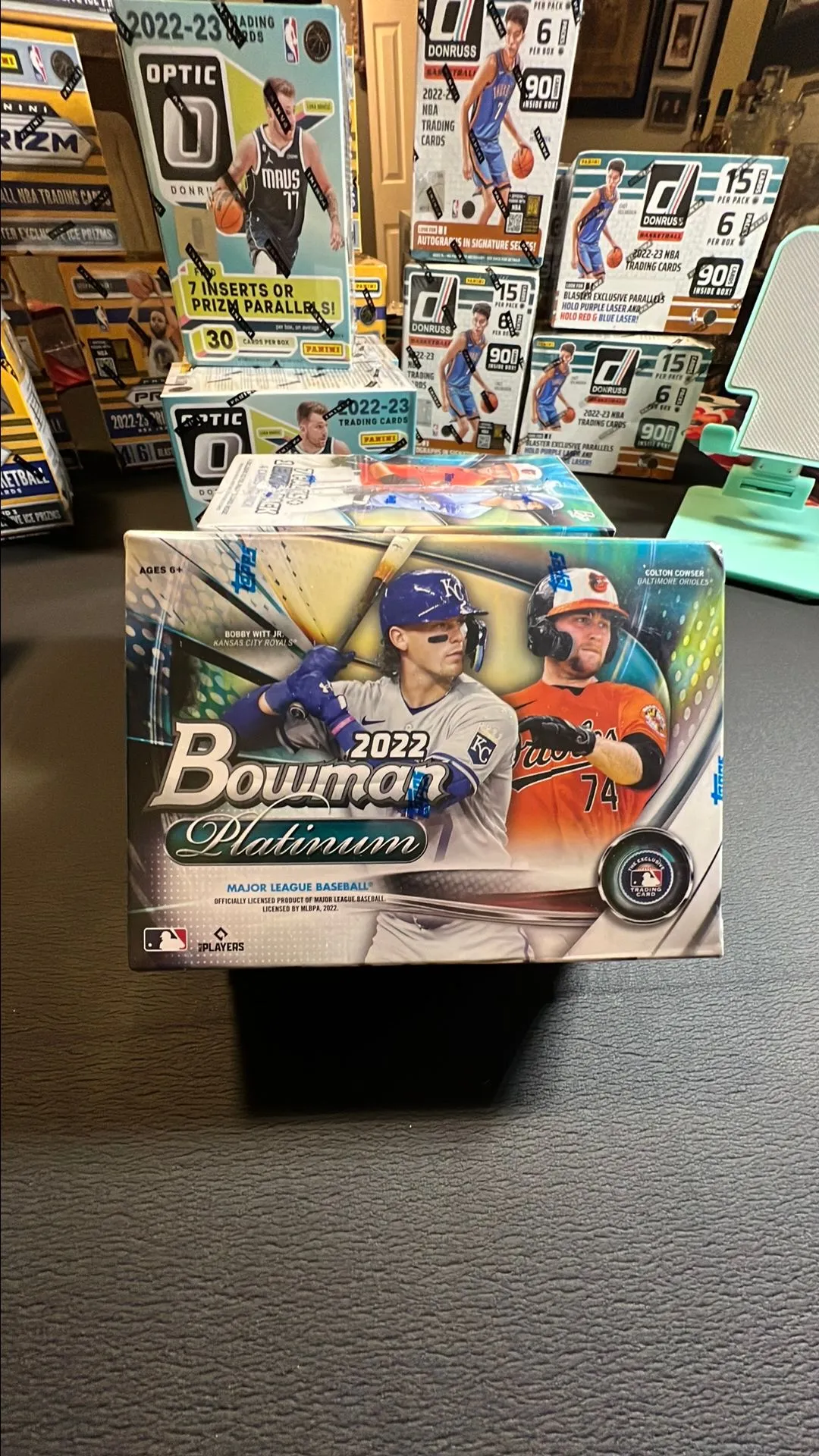 Product image for 2022 Topps Bowman Platinum Baseball Blaster Box