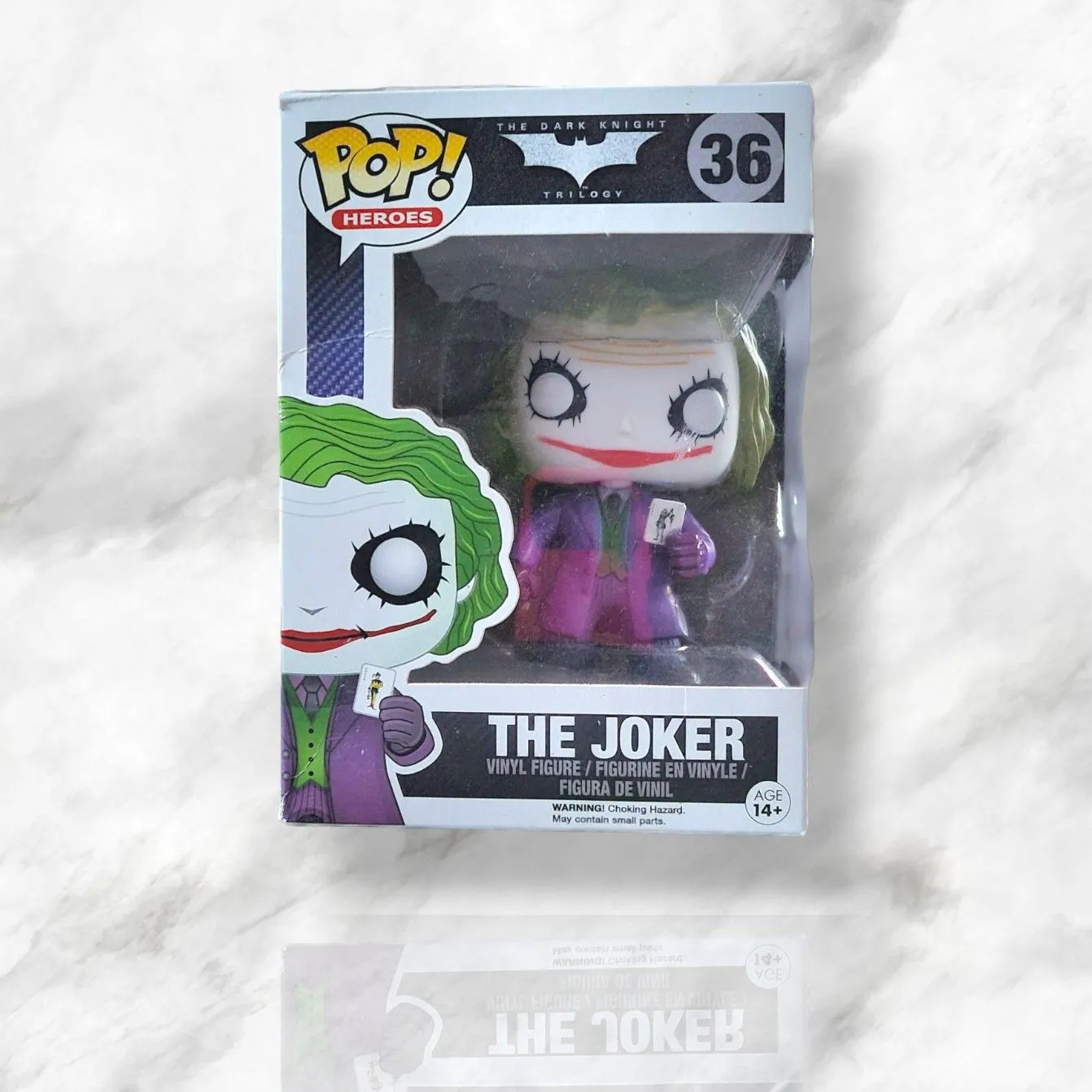 Product image for The Dark Knight Trilogy #36 The Joker Funko Pop!
