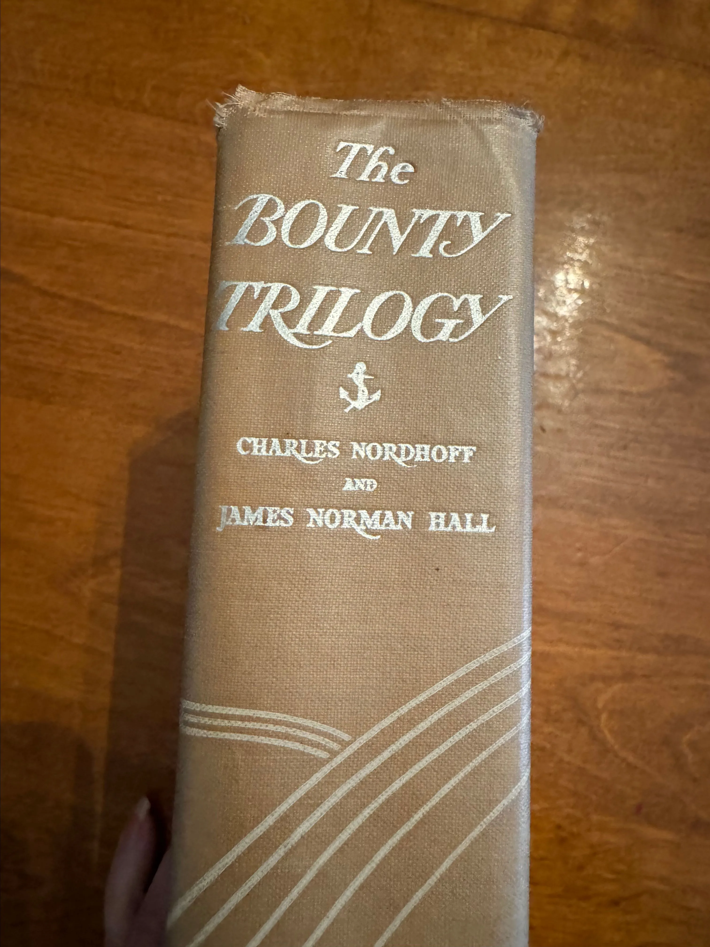 Product image for The Bounty Trilogy Nordhoff & Hall Mutiny on the Bounty Men Against the Sea and Pitcairns Island